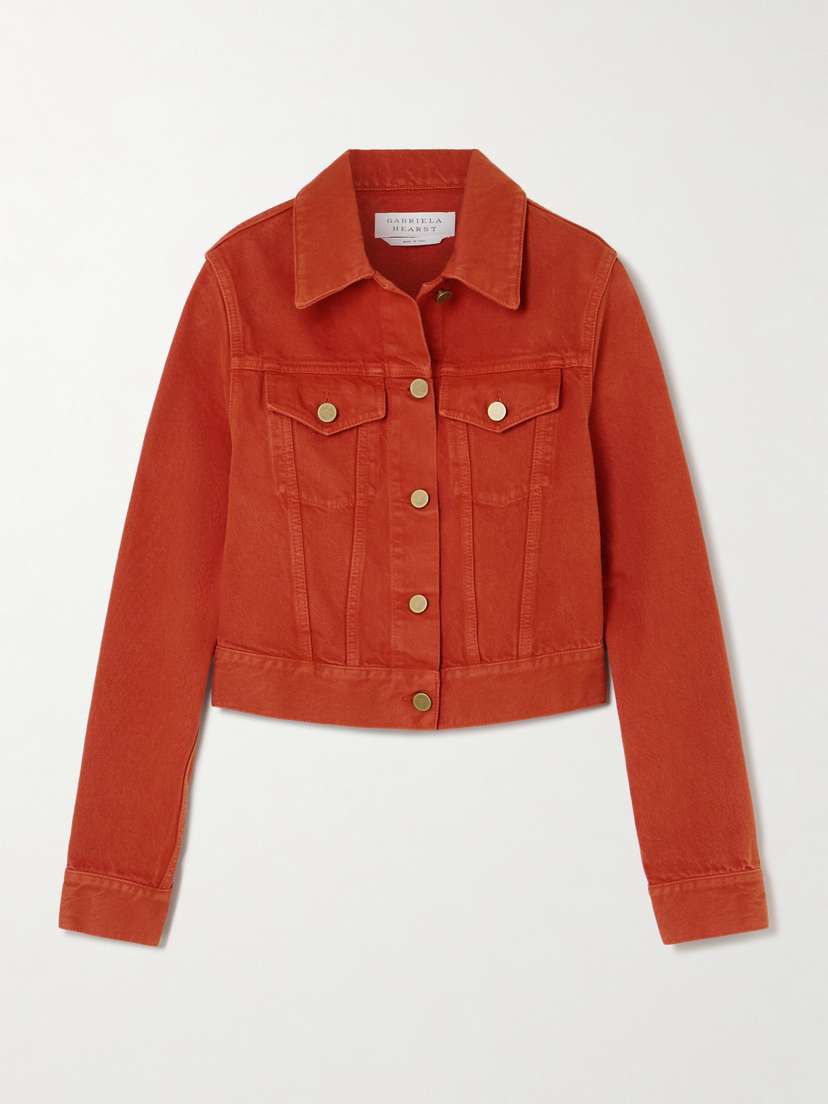 Gabriela Hearst Bronte Recycled-denim Jacket