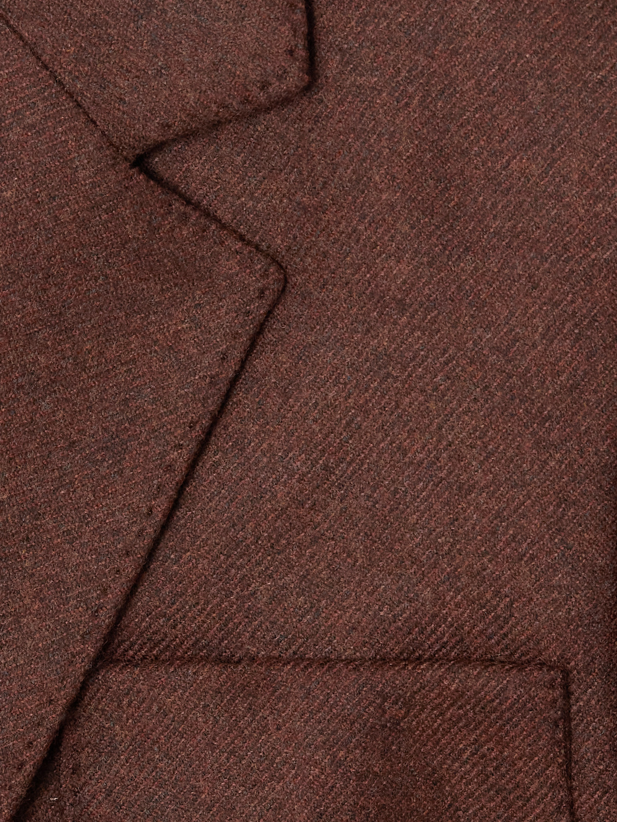 Gabriela Hearst Louisa Tailored Wool-cashmere Blazer In Brown