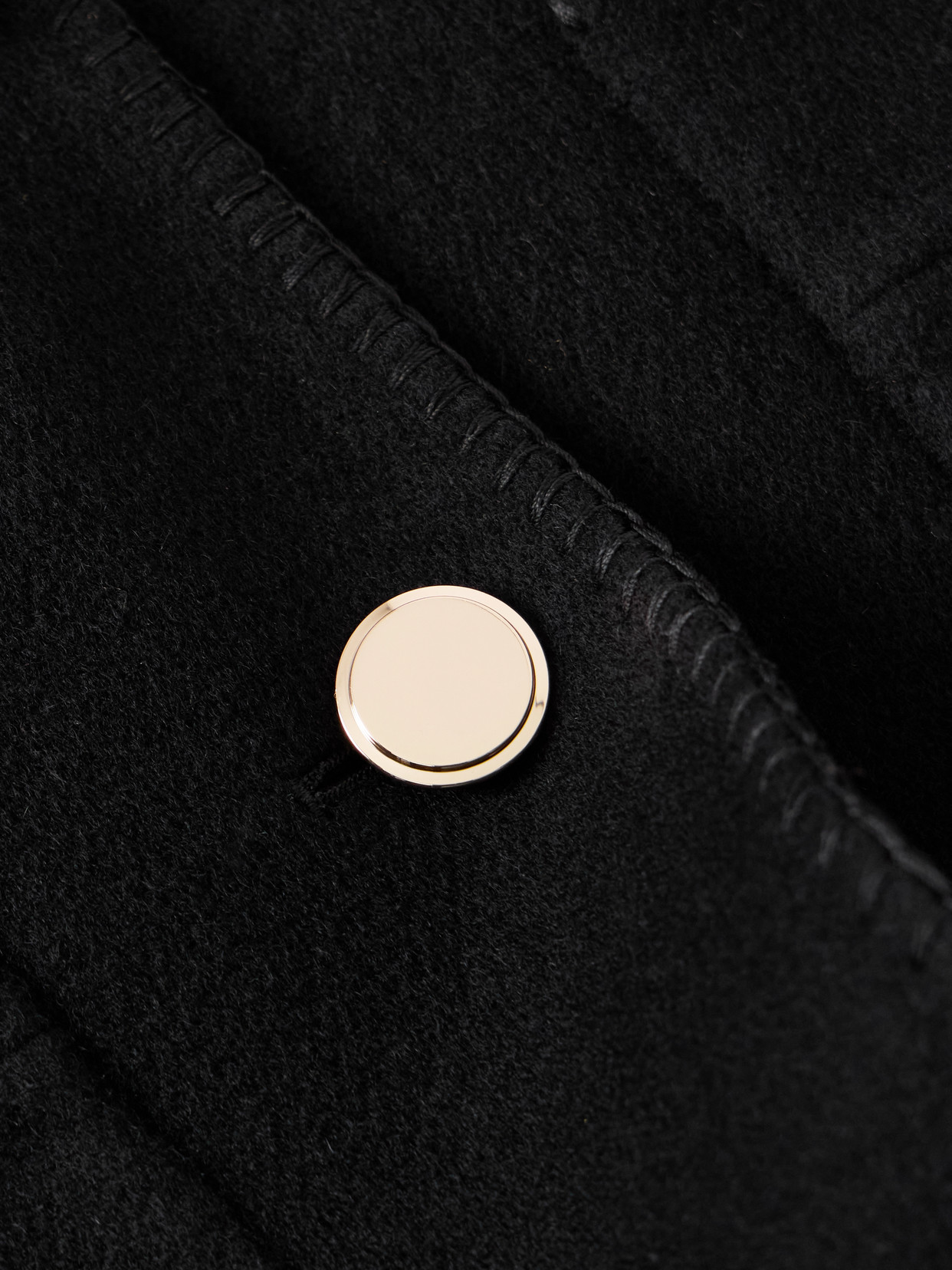 Gabriela Hearst Womens Black Ulu Chore Cashmere Jacket In Black