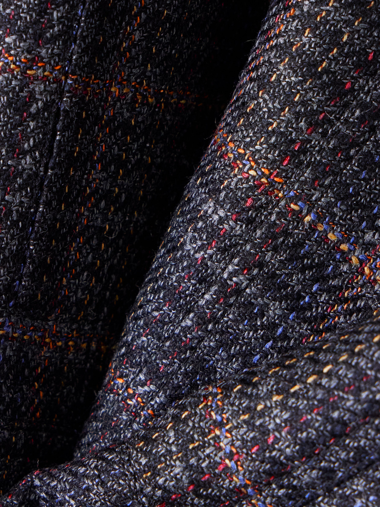 Gabriela Hearst Thereza Prince Of Wales Checked Wool And Silk-blend Jacket In Gray