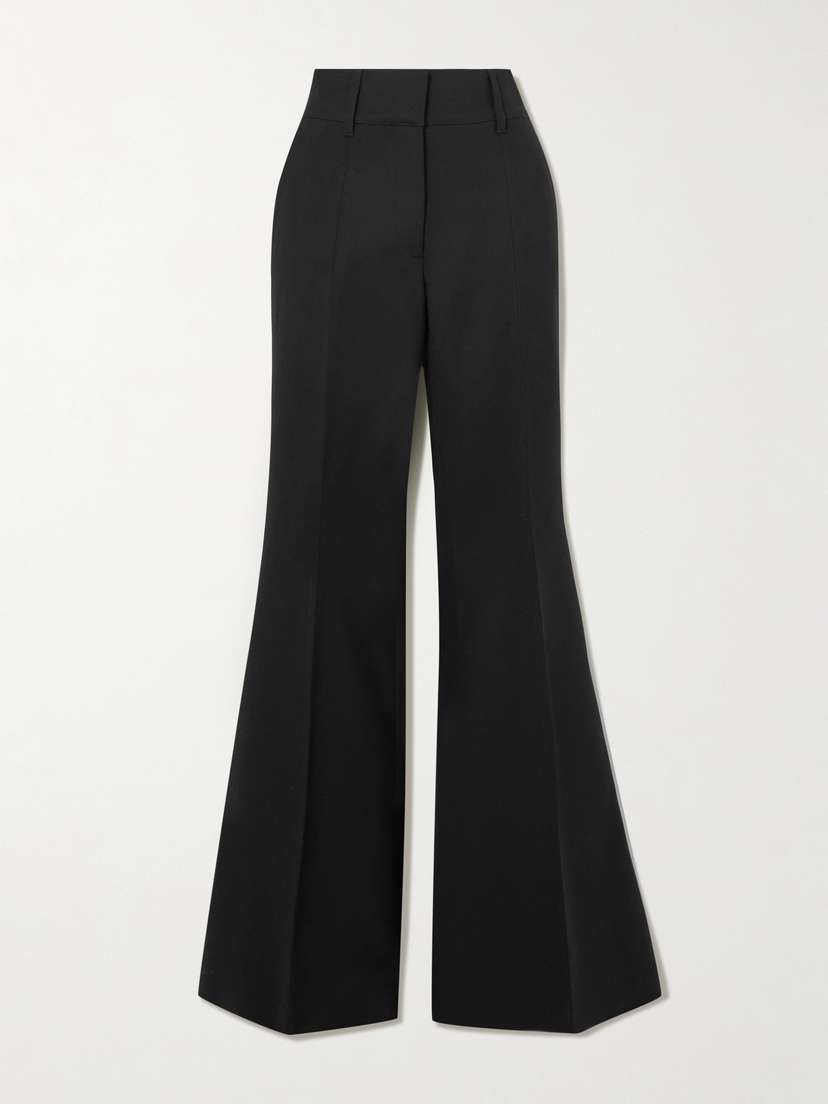 Gabriela Hearst Rhein Wool Flared Pants