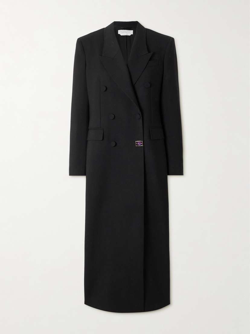 Gabriela Hearst Julien Double-breasted Wool Coat
