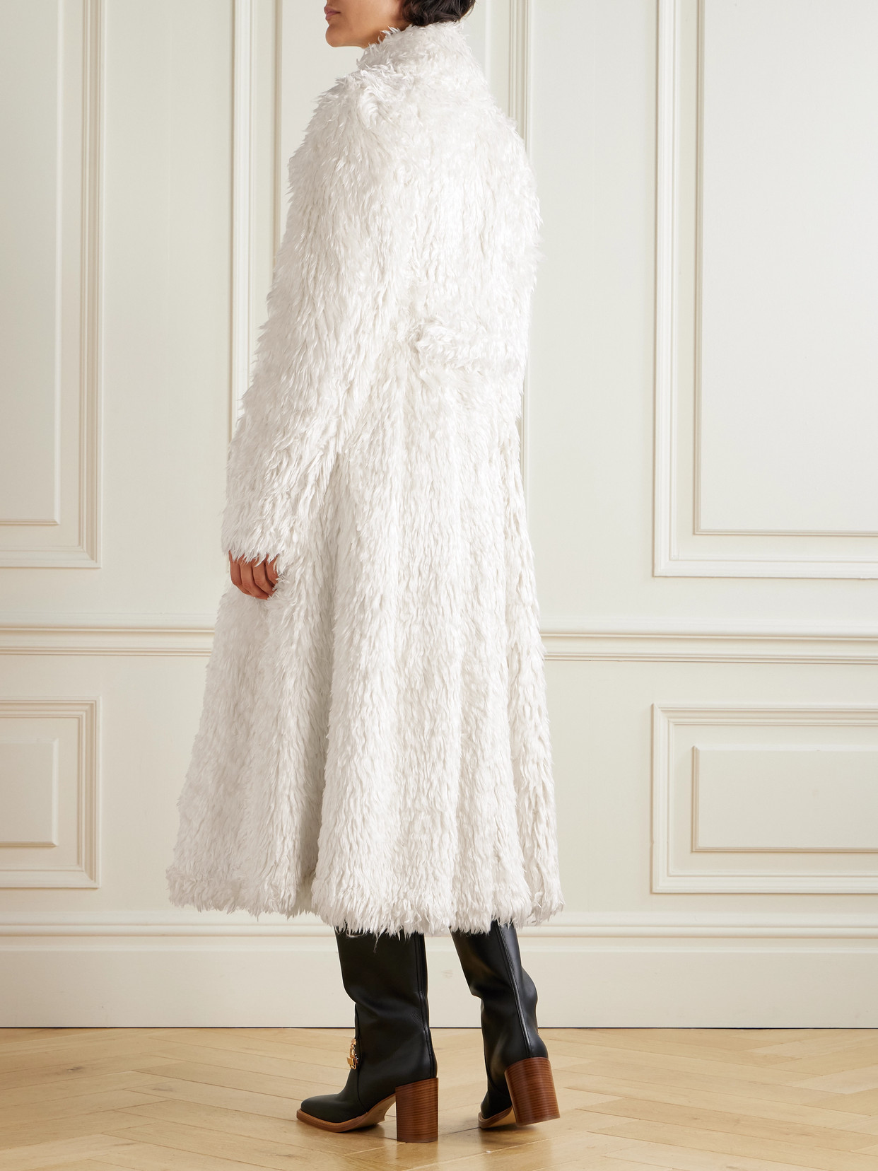 Cantwell Silk-Fleece Coat