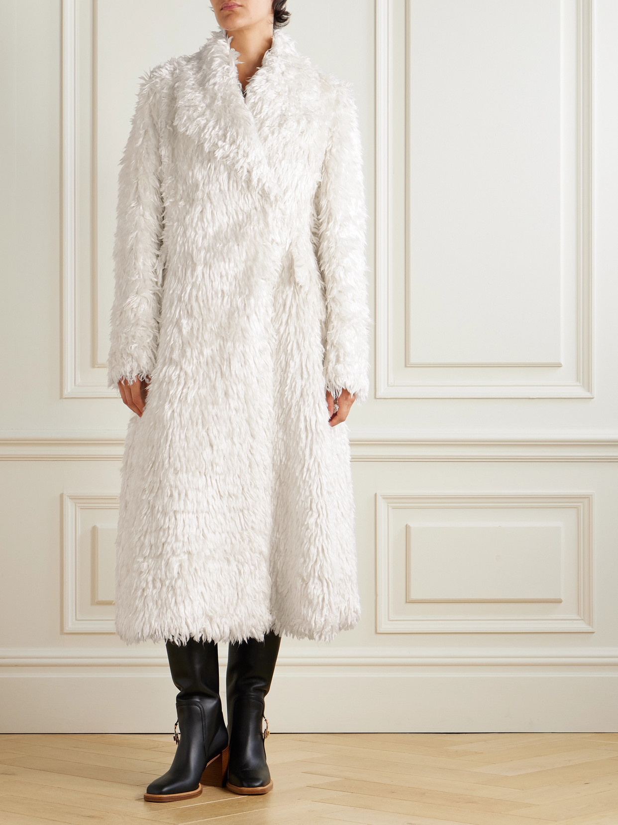 Cantwell Silk-Fleece Coat