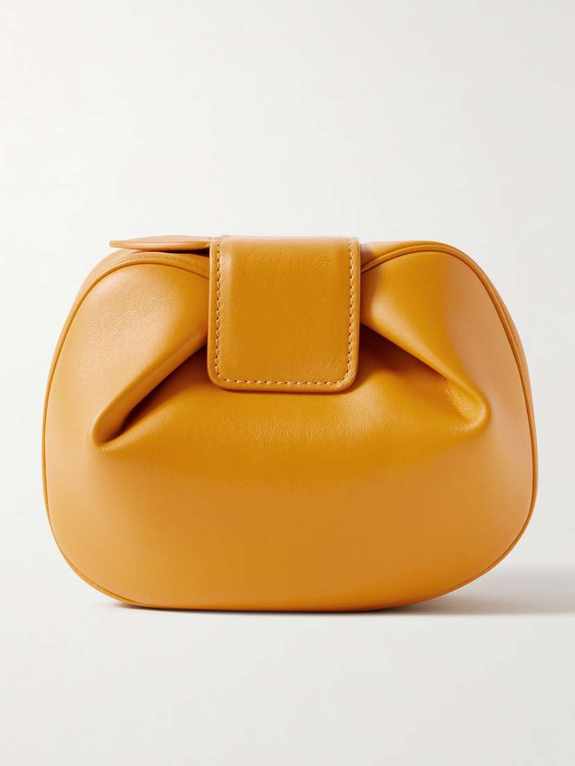 Gabriela Hearst Soft Demi Leather Clutch