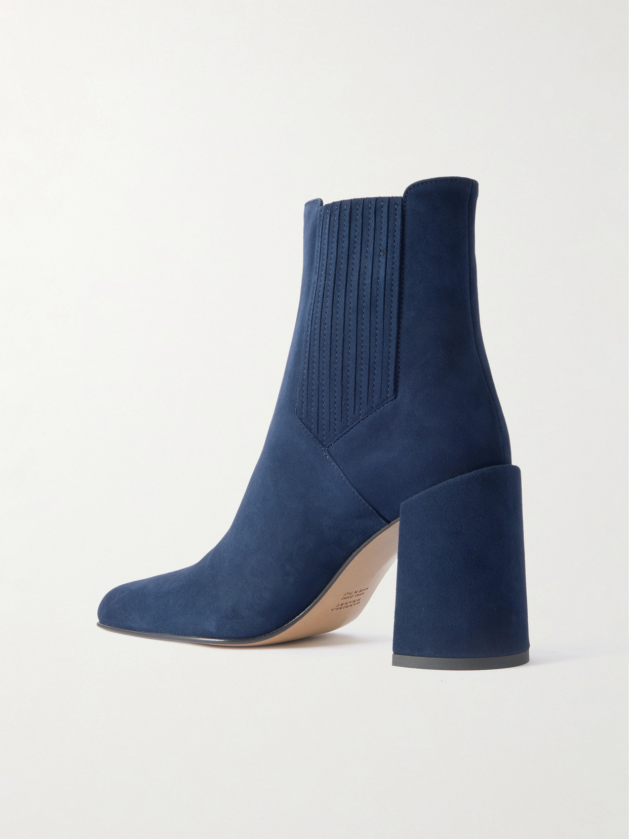 Gabriela Hearst Luke Suede Ankle Boots In Blue