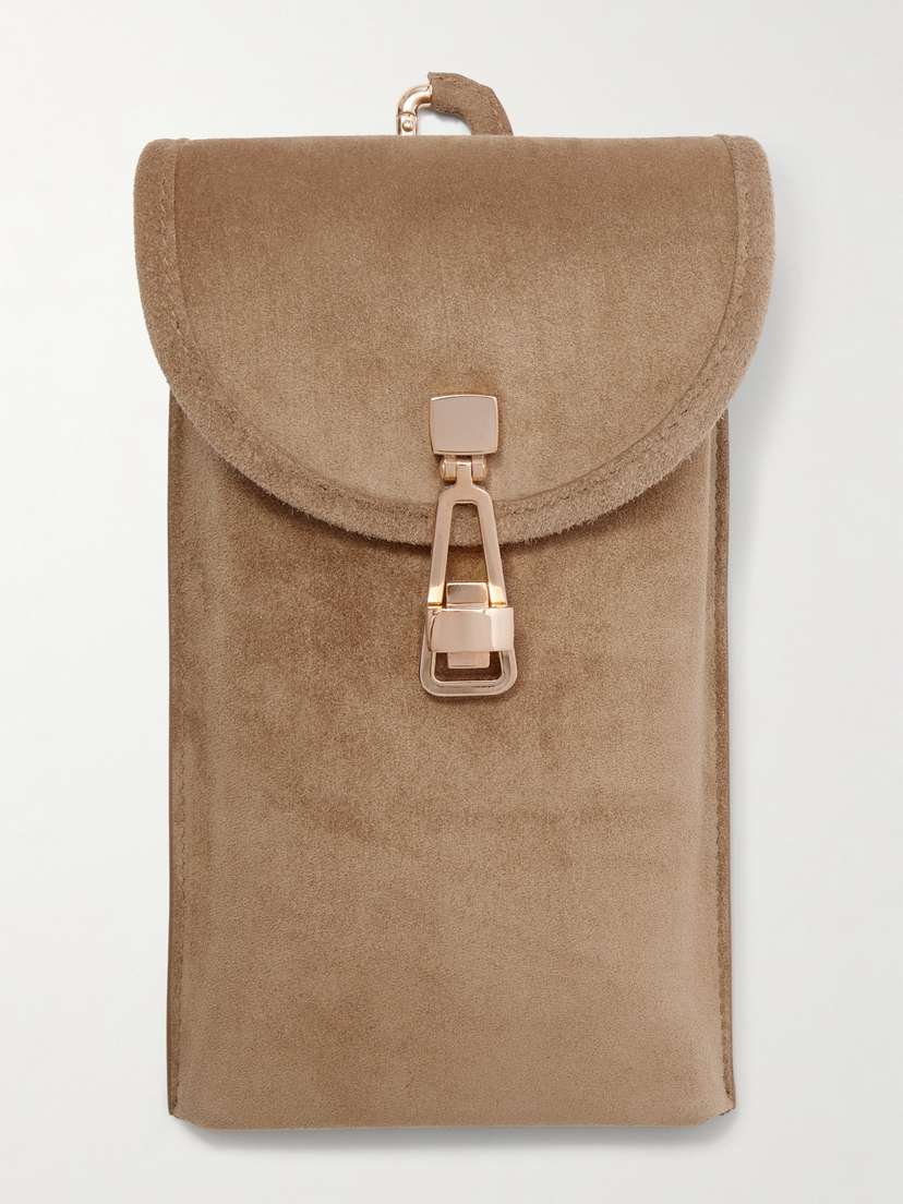Gabriela Hearst Suede Sunglasses Pouch