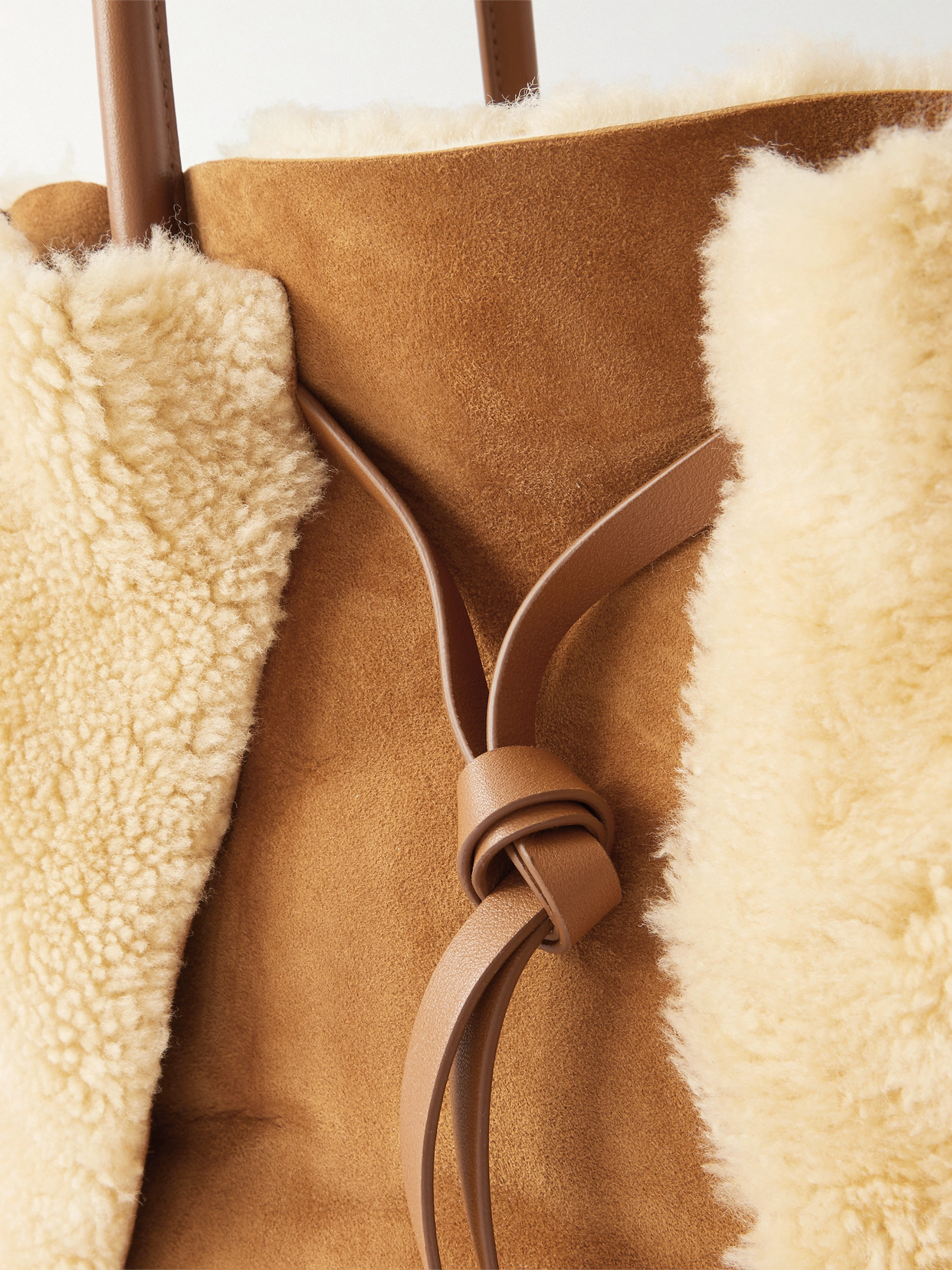 Marija Shearling Tote
