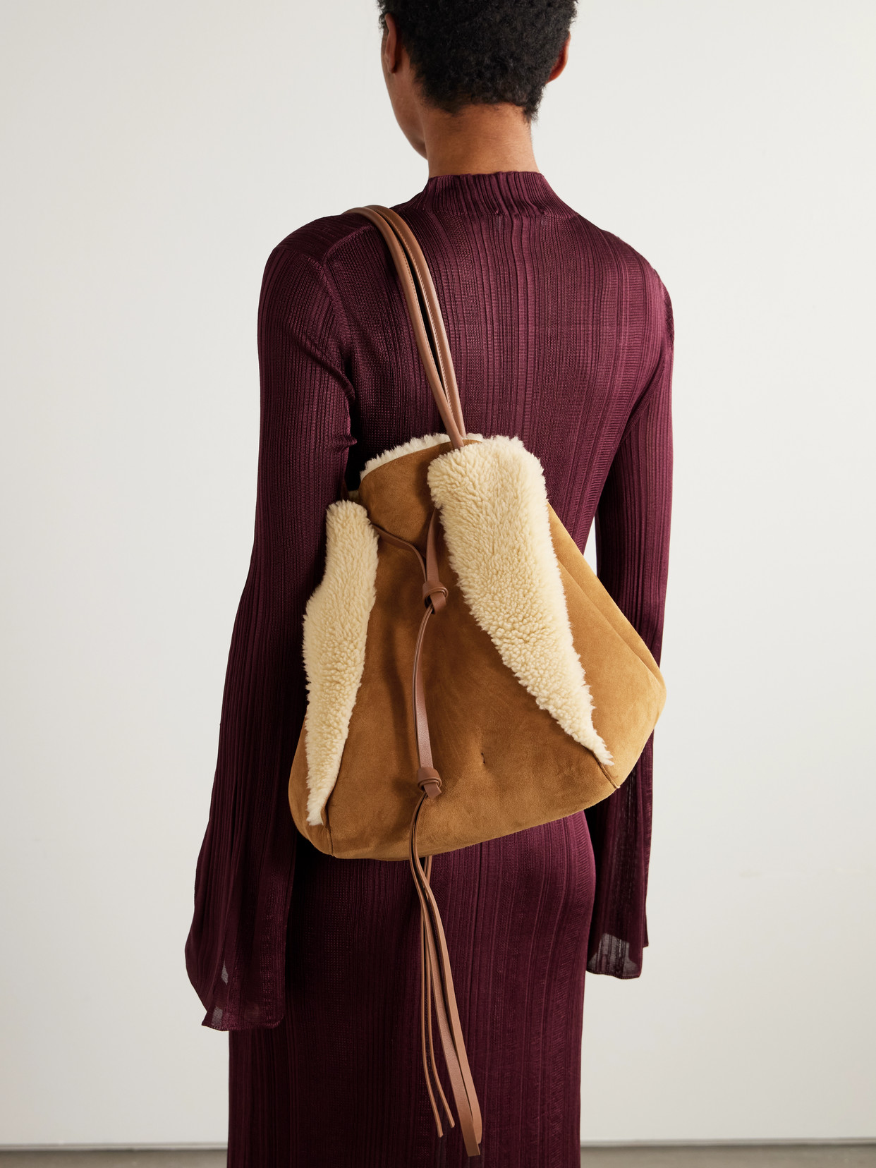 Marija Shearling Tote