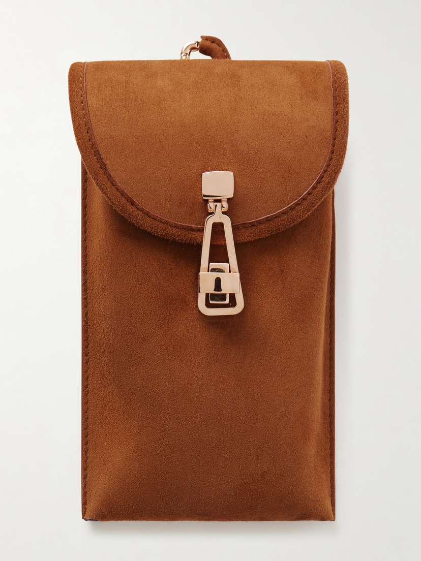 Gabriela Hearst Suede Sunglasses Pouch