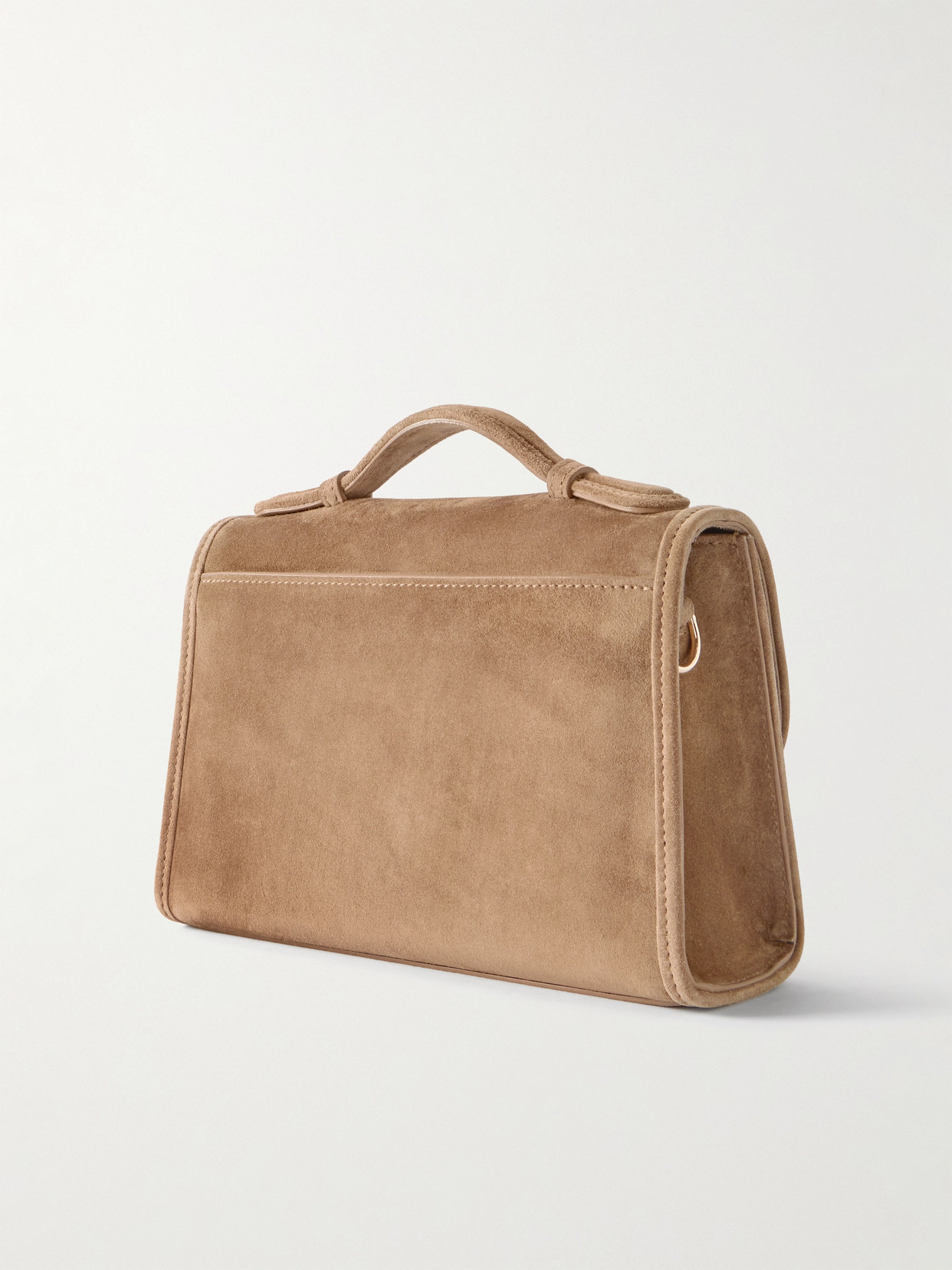 Gabriela Hearst Leonora Small Suede Tote In Brown