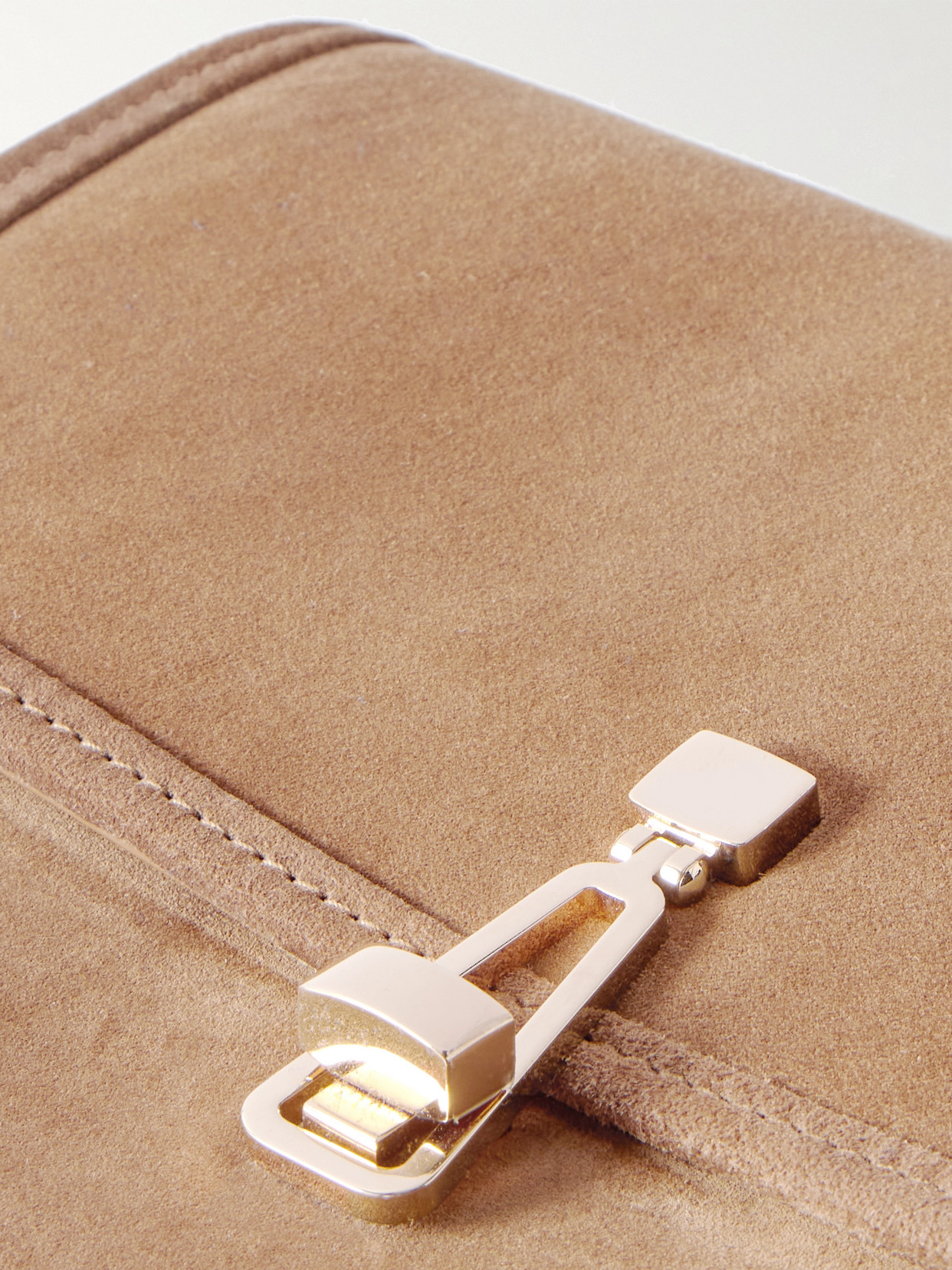 Gabriela Hearst Leonora Small Suede Tote In Brown
