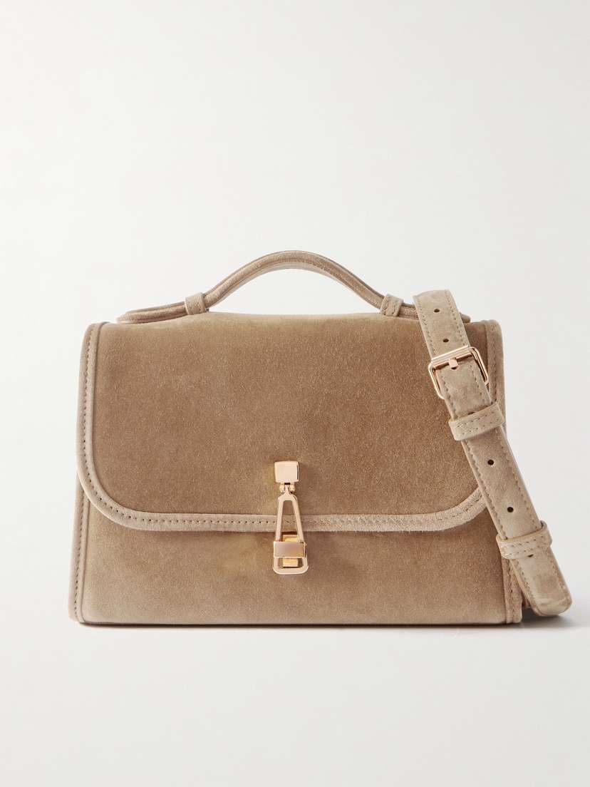 Gabriela Hearst Leonora Small Suede Tote