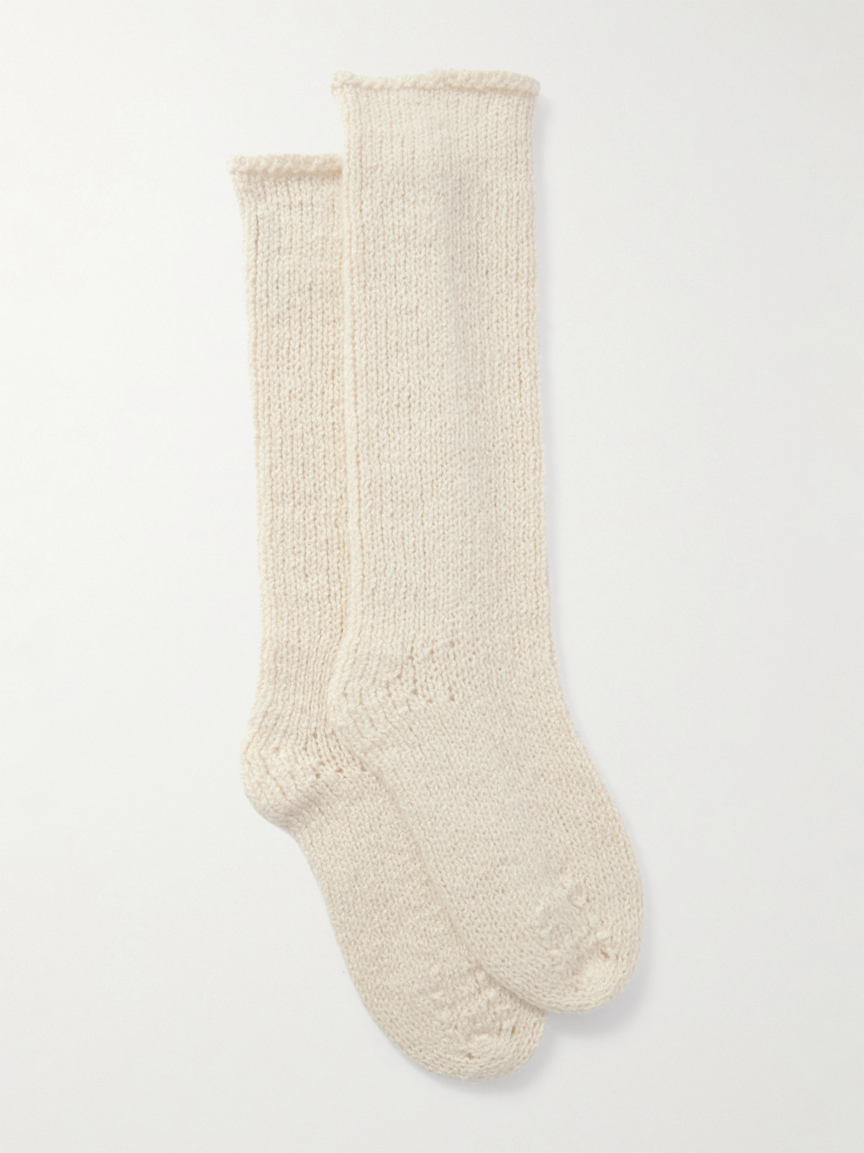 Gabriela Hearst Nikola Cashmere Socks In White