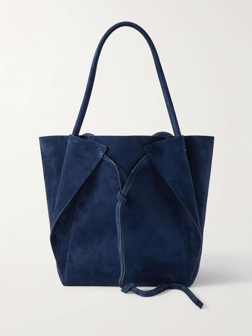 Gabriela Hearst Marija Tasseled Suede Tote