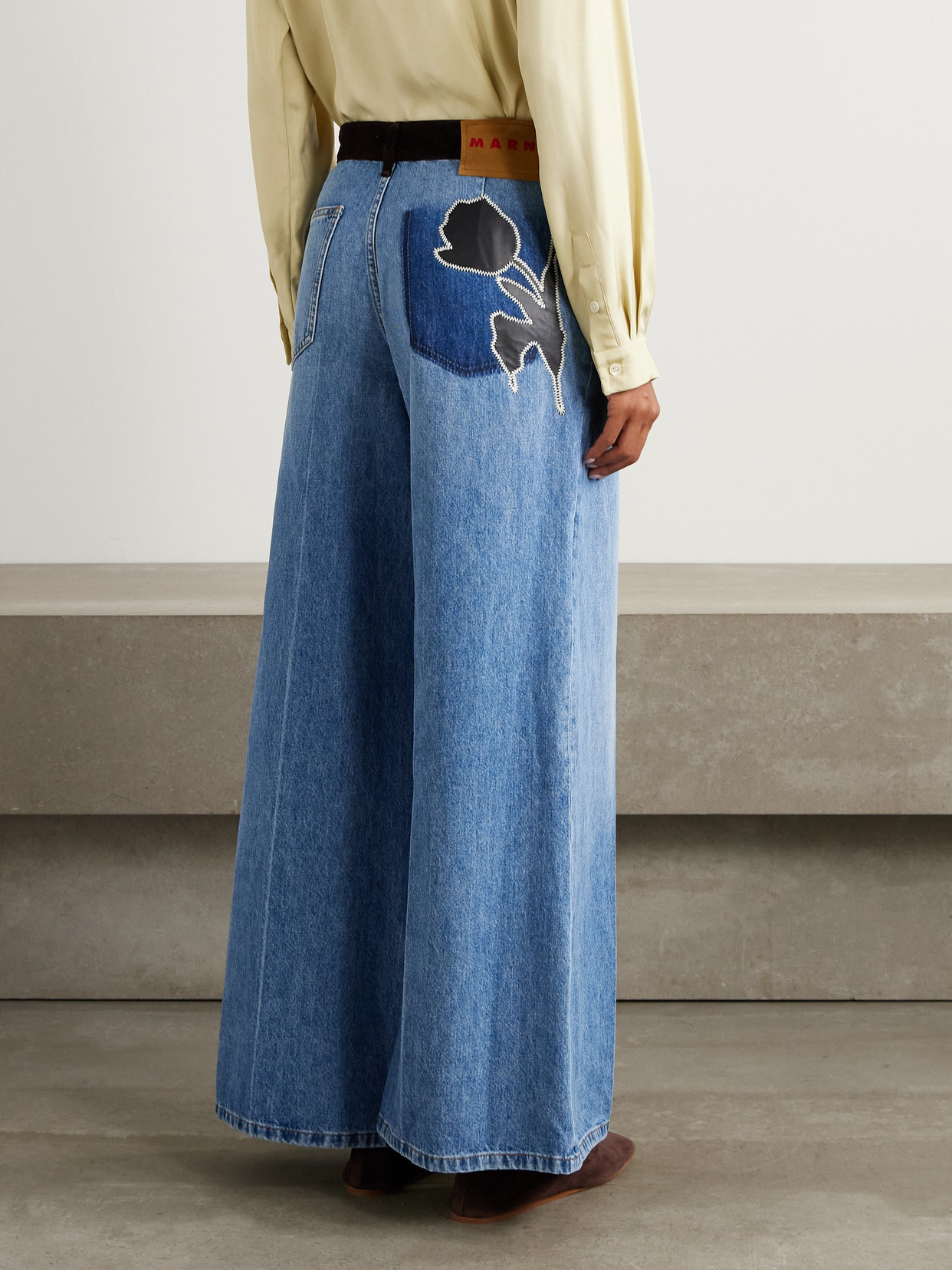 Marni Light Blue Cotton Jeans Denim In Blue