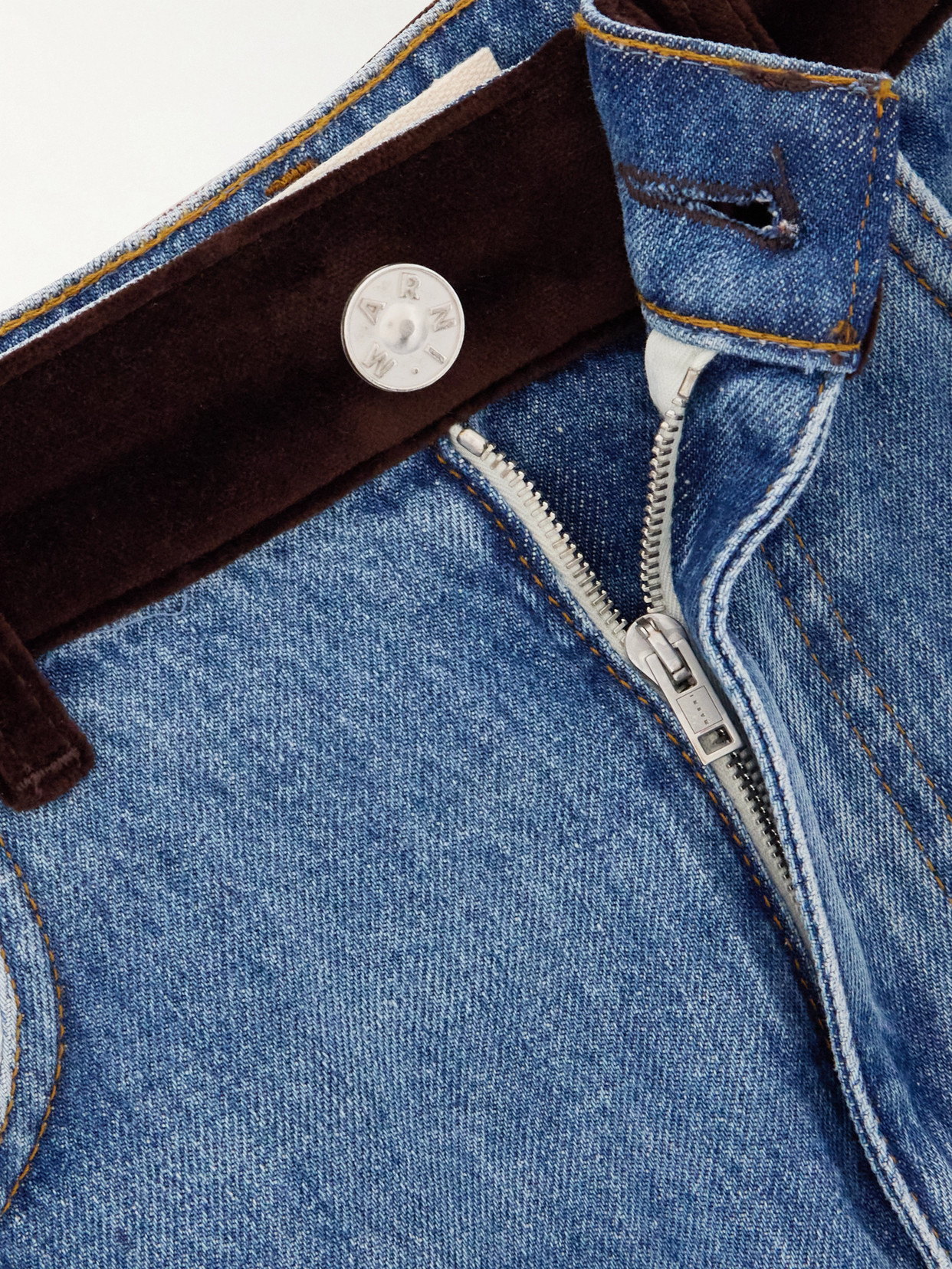 Marni Light Blue Cotton Jeans Denim In Blue