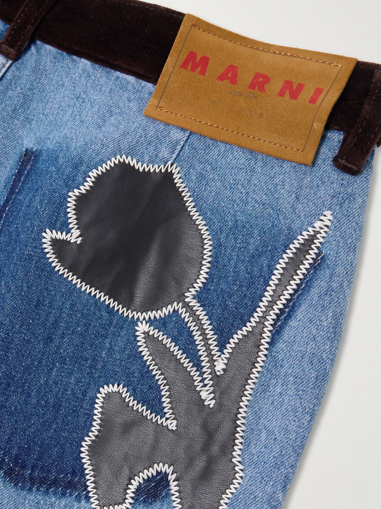 Marni Light Blue Cotton Jeans Denim In Blue