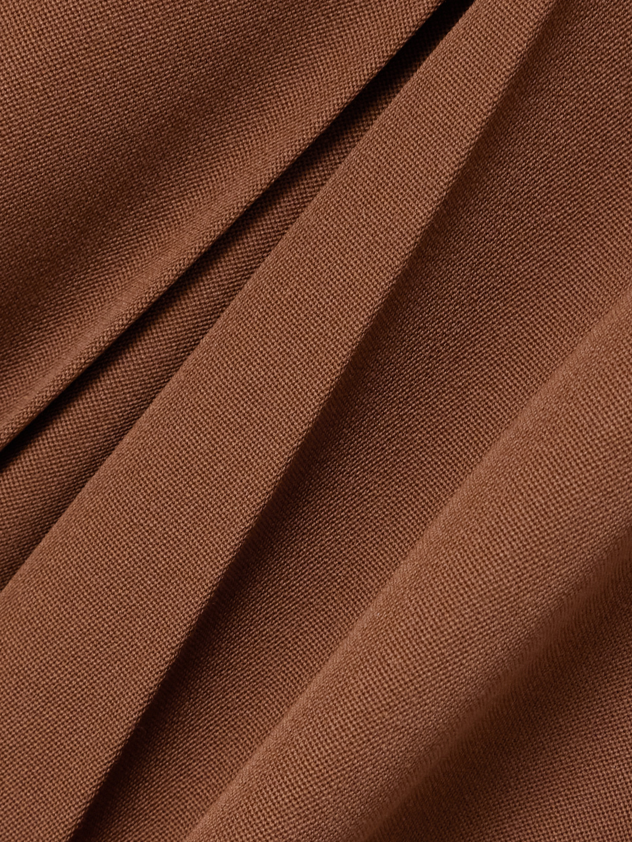 Pleated Grain De Poudre Mini