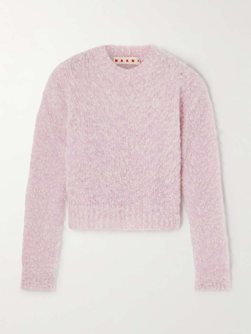 Marni Brushed Alpaca-blend Sweater