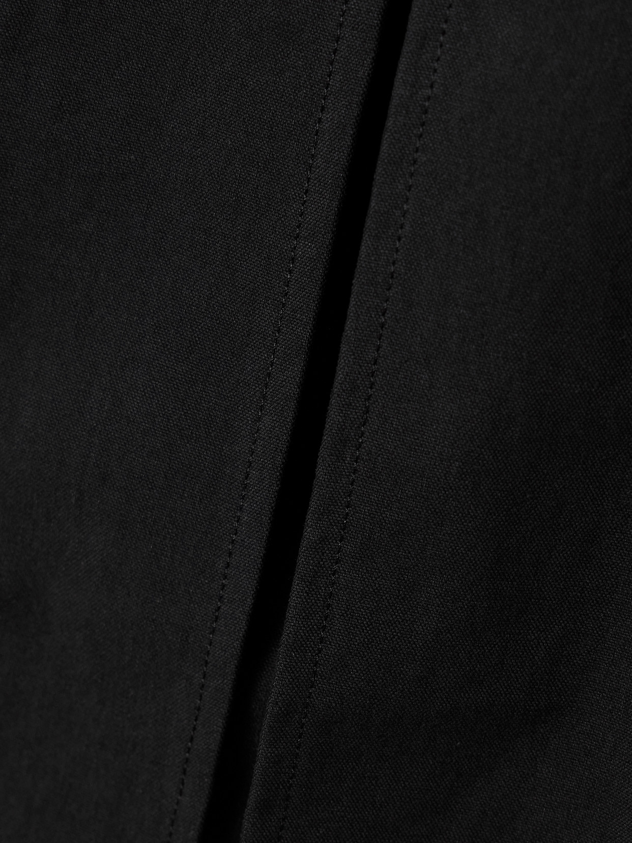 Simone Rocha Cotton-blend Canvas Midi Skirt In Black