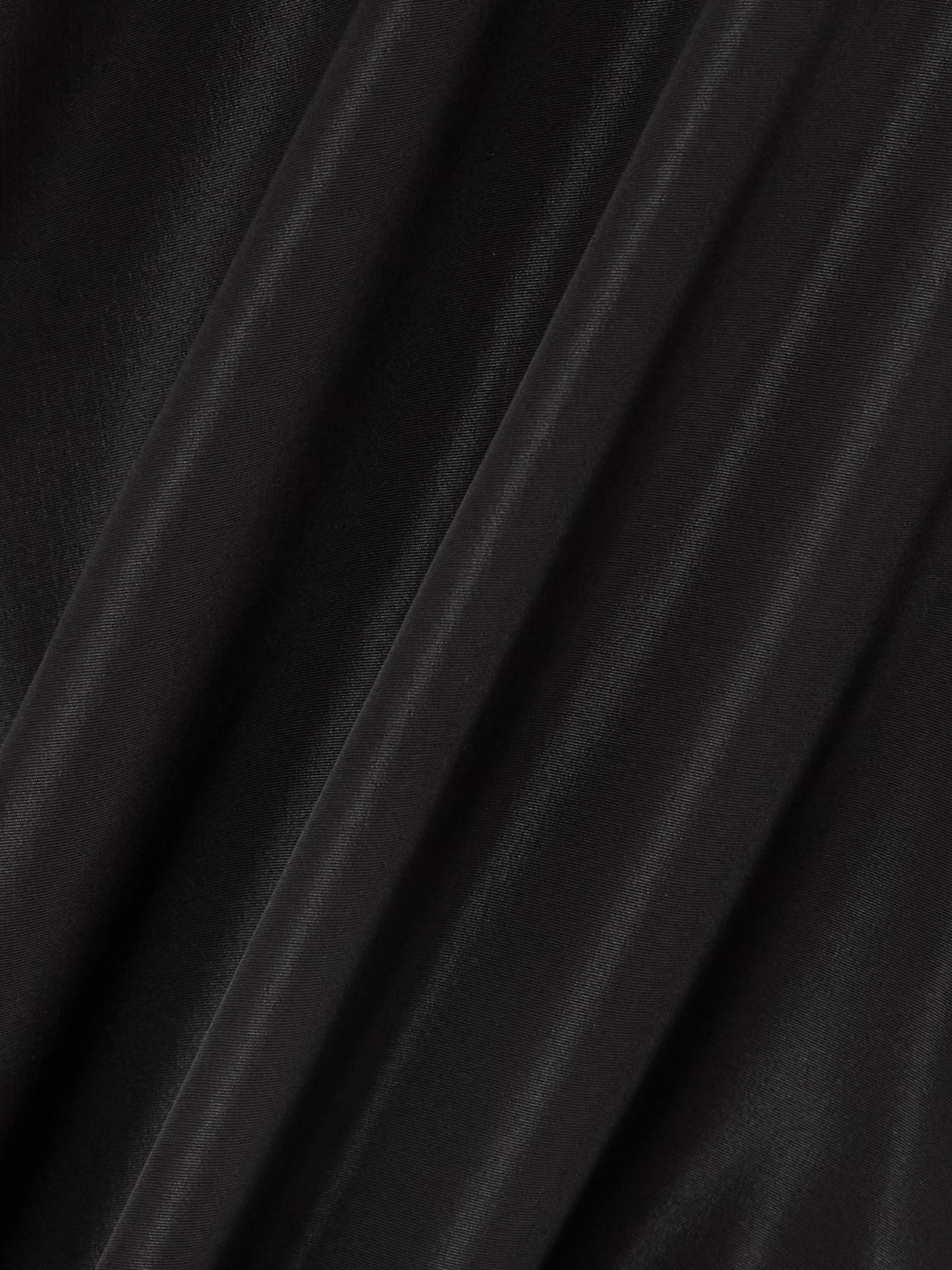 Simone Rocha Sleeveless Draped Peplum Top In Black