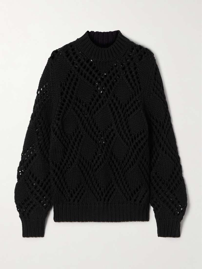 Jil Sander Open-knit Wool Sweater