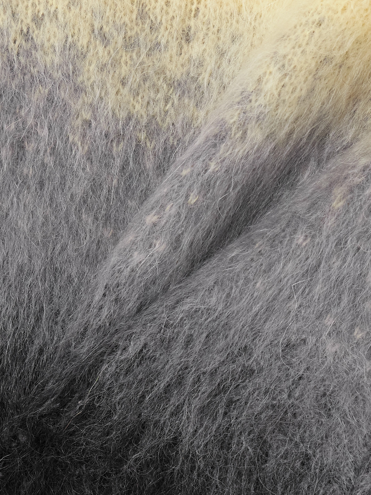 Dégradé Mohair-Blend Sweater