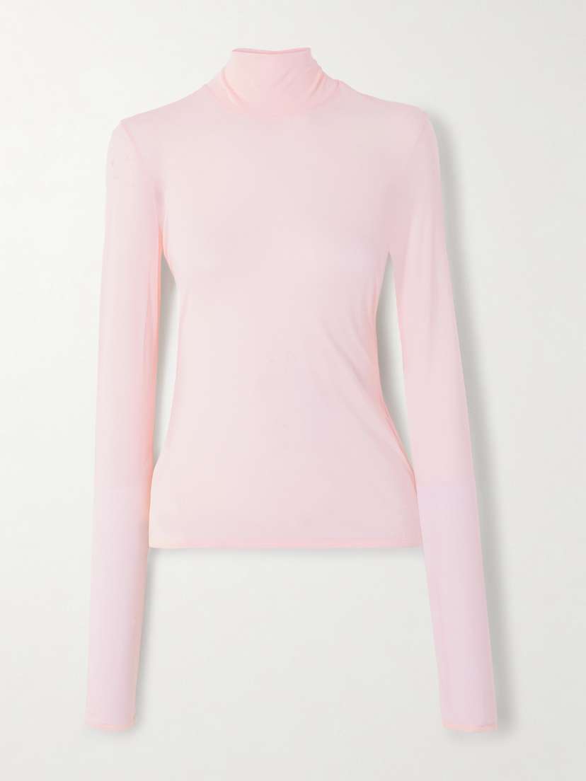 Jil Sander Jersey Turtleneck Top