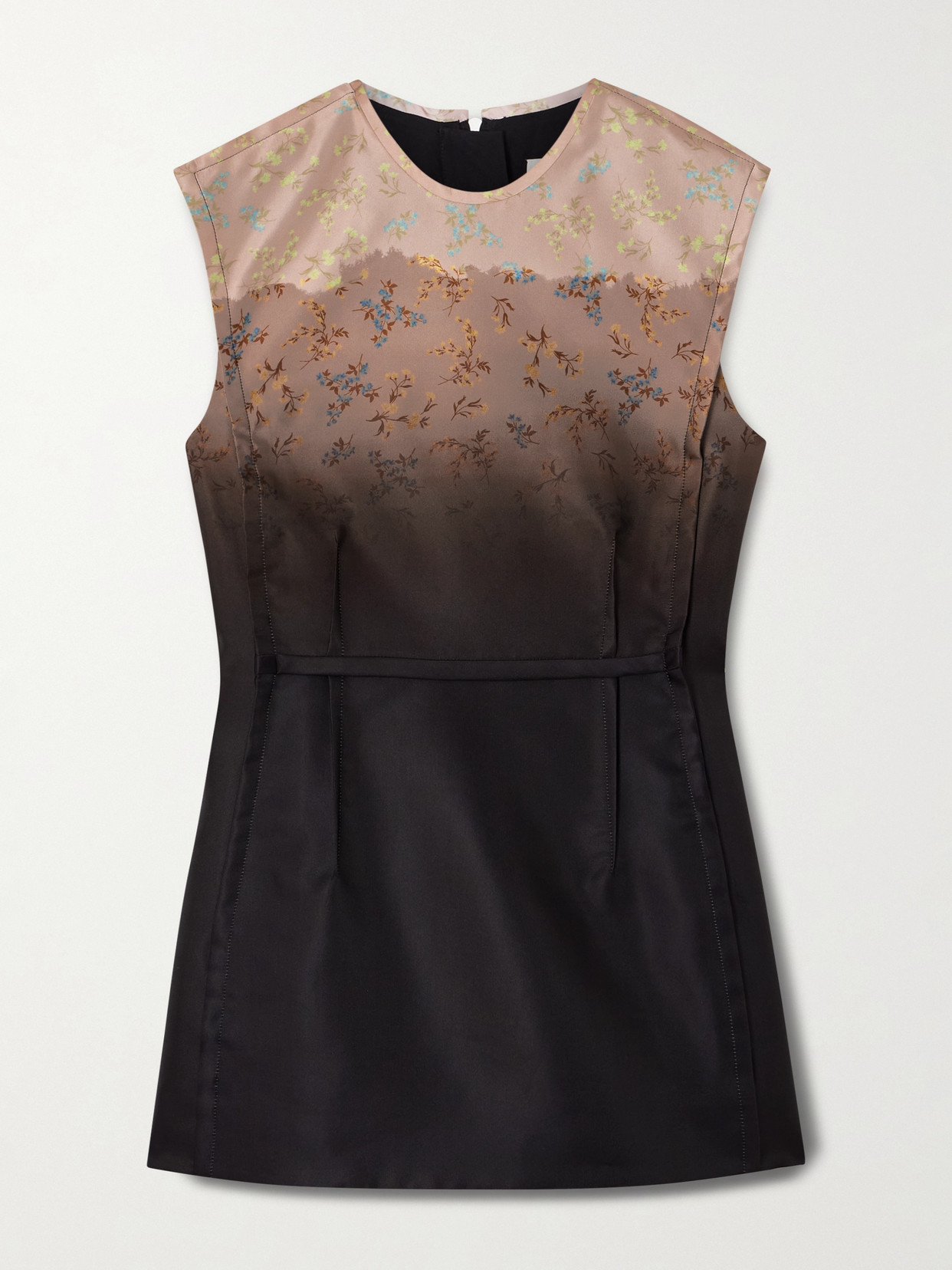 Jil Sander Printed Silk Blouse In Multi