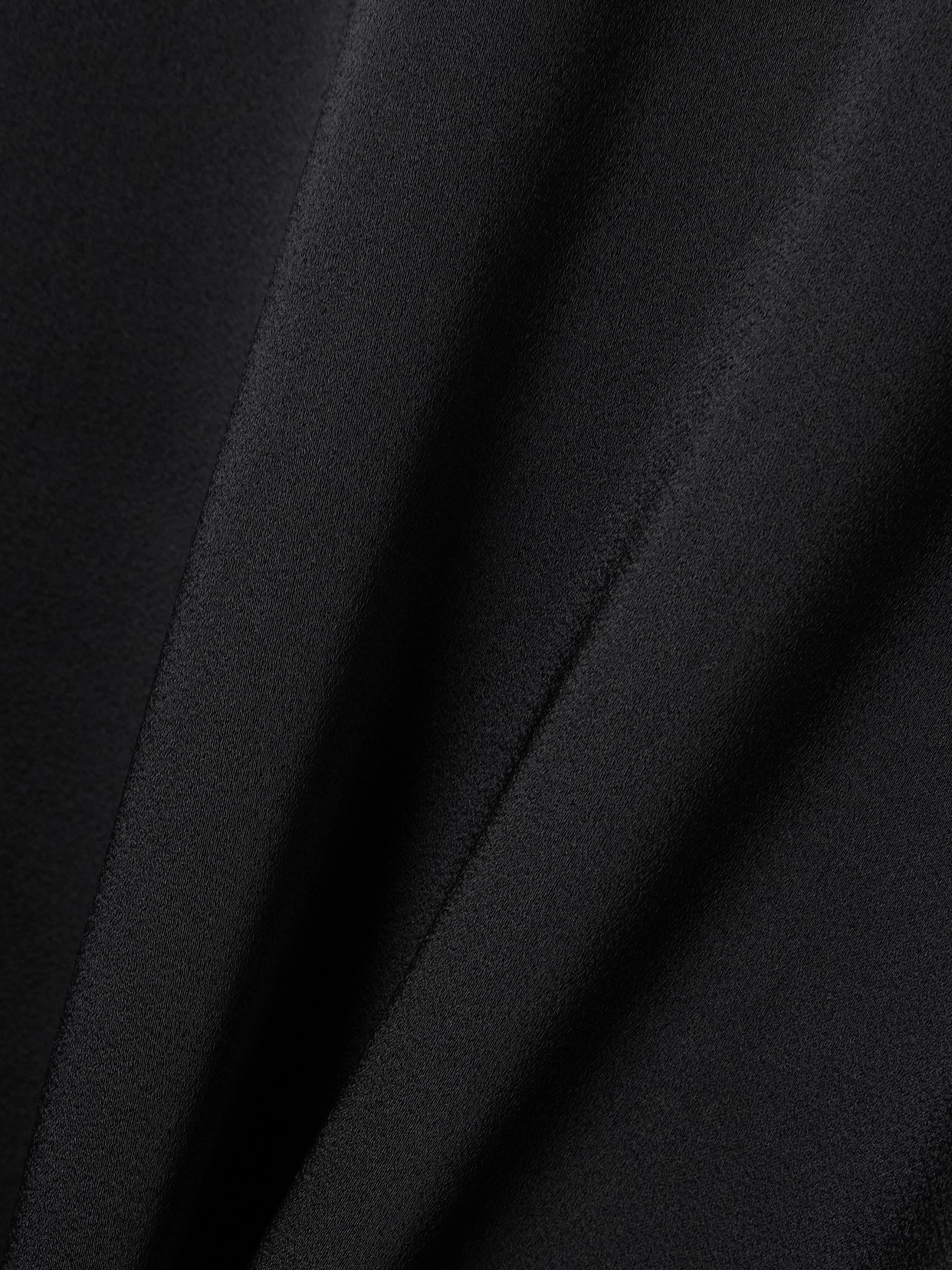 Satin-Crepe Blouse