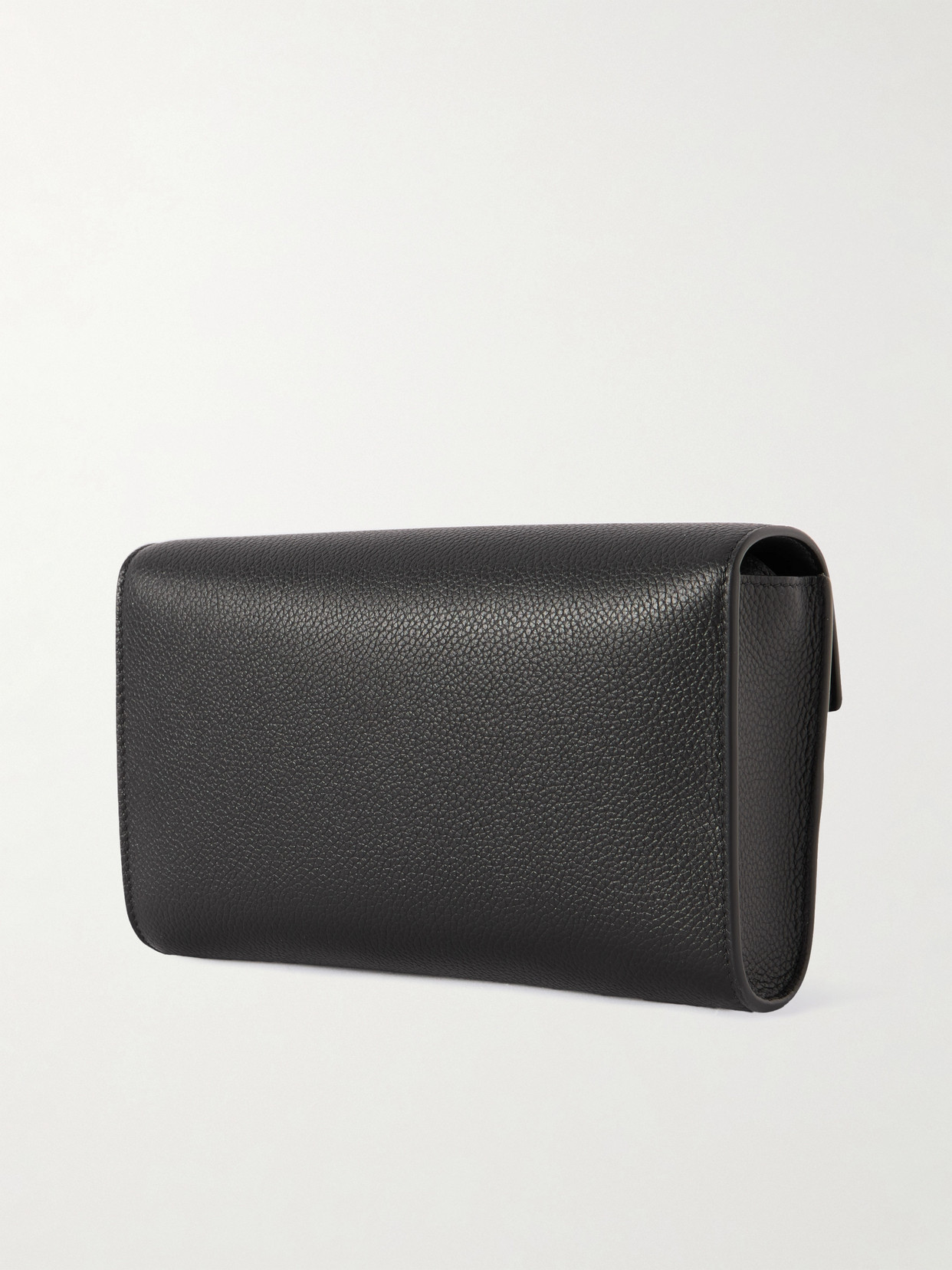 Savette Symmetry Mini Textured-leather Shoulder Bag In Black