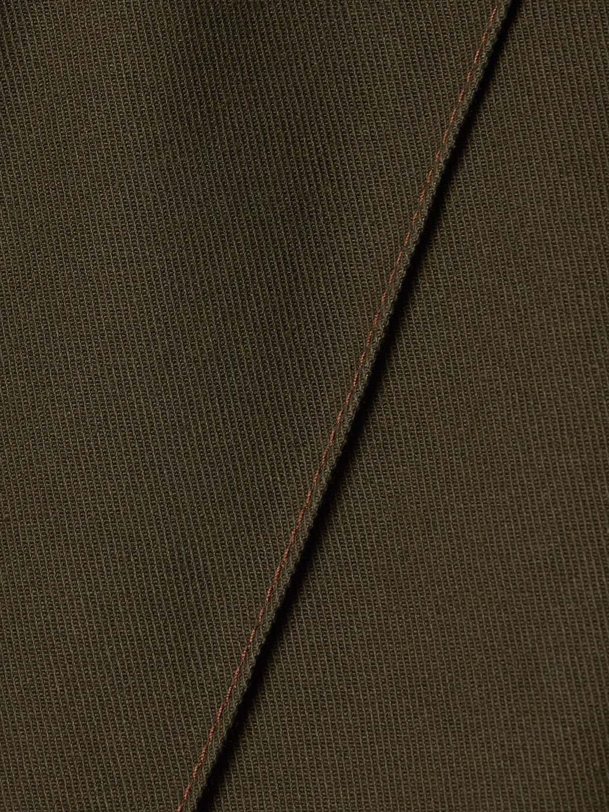 Christopher John Rogers Cotton-twill Wide-leg Pants In Green