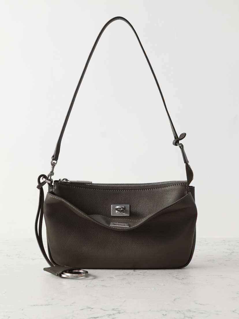 Balenciaga Rodeo Sling Pochette Leather Shoulder Bag