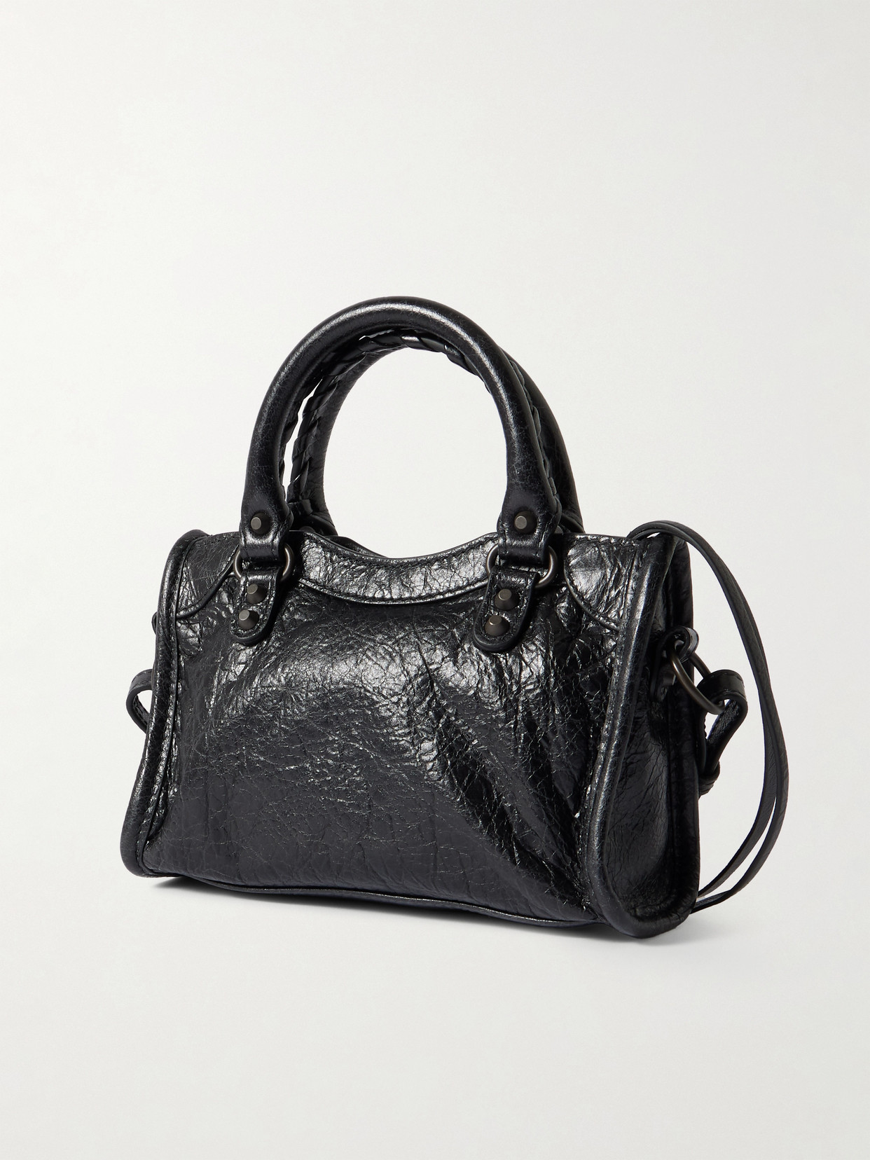 Balenciaga Le City Nano Textured-leather Tote
