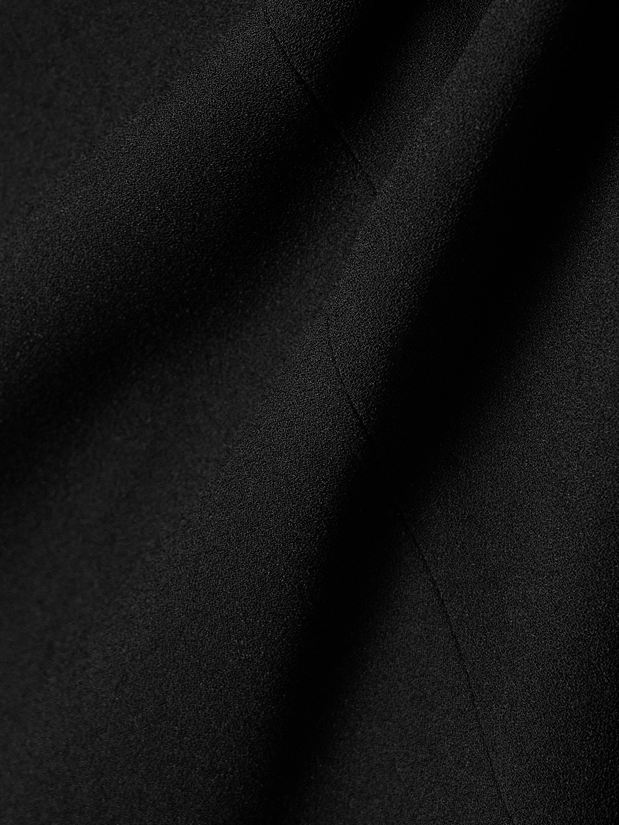 Balenciaga Draped Wrap-effect Crepe Midi Skirt In Black