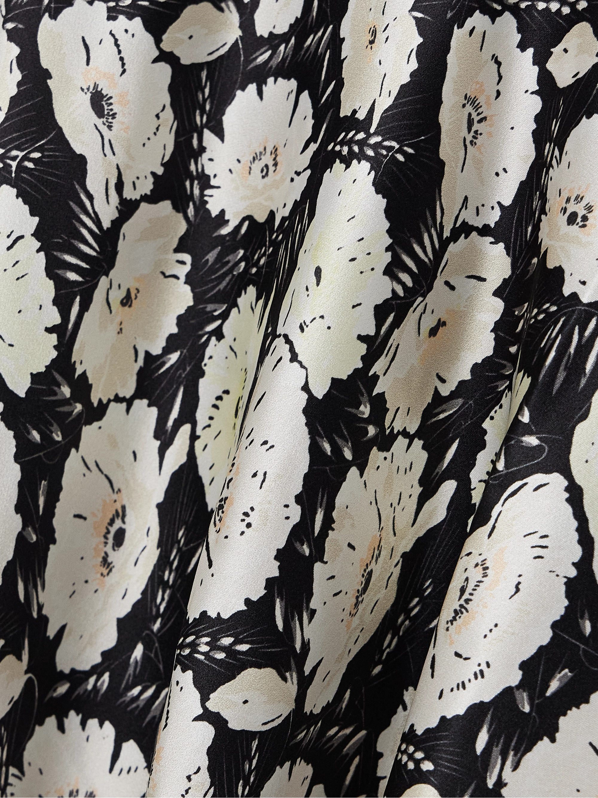 Dôen Dianne floral-print silk-satin mini dress