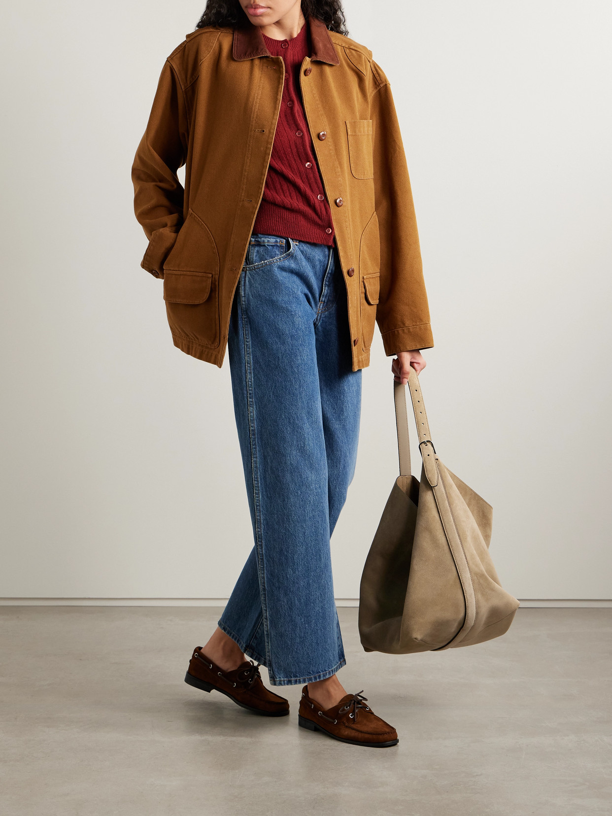 Dôen - Pascual Corduroy-Trimmed Cotton-Canvas Jacket