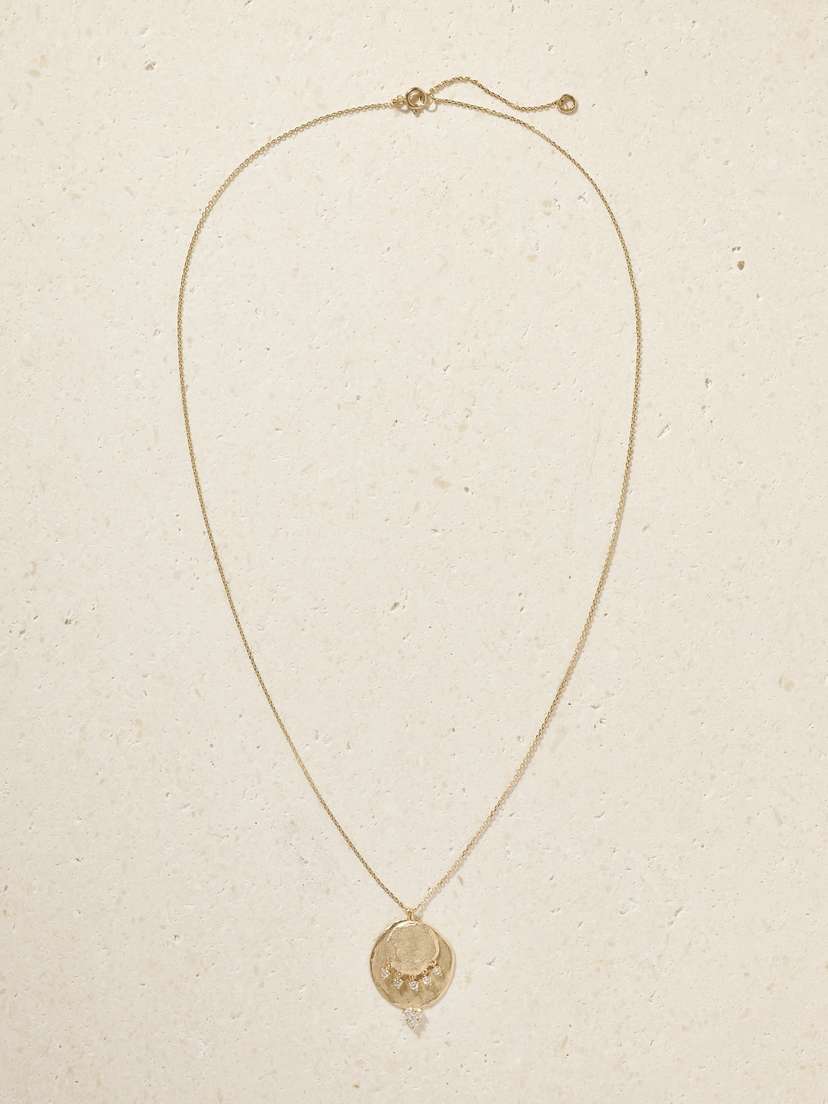 Pascale Monvoisin Gaby N°2 9-karat Gold Diamond Necklace