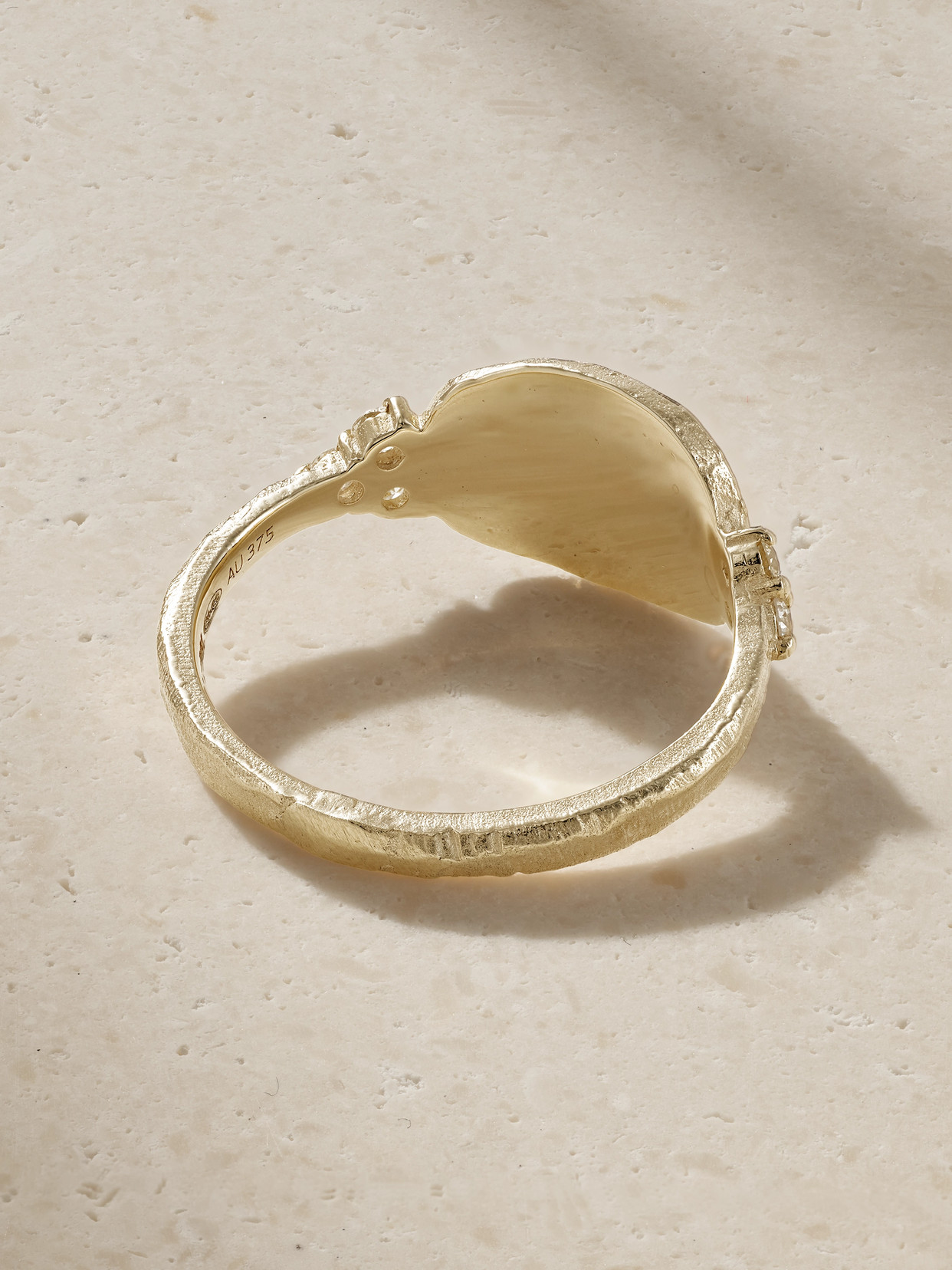 Pascale Monvoisin Gaby N°2 9-karat Gold Diamond Ring In Gold