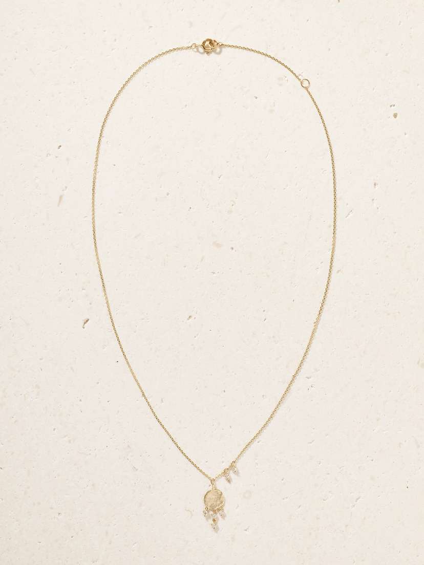 Pascale Monvoisin Gaby N°1 9-karat Gold Diamond Necklace