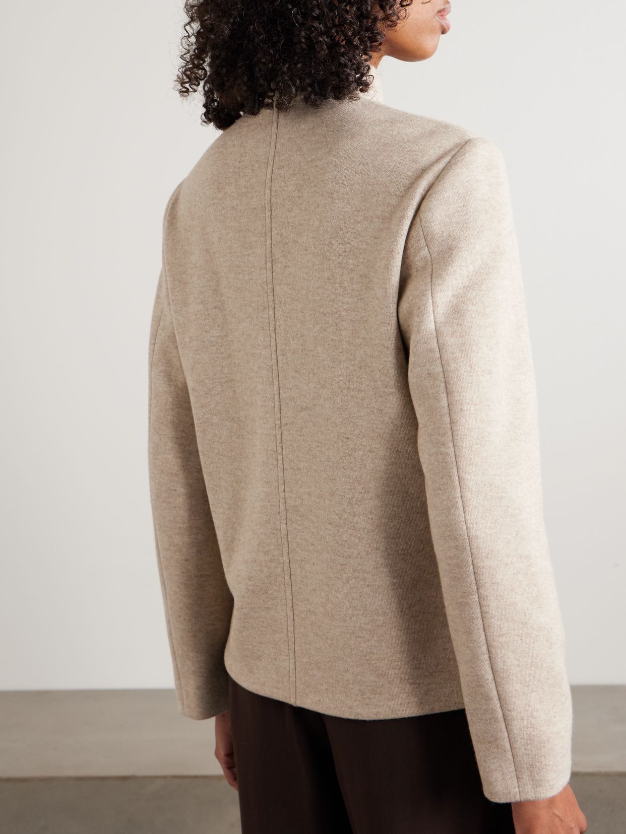 LOROPIANA 미니 스파냐 캐시미어 블렌드 재킷