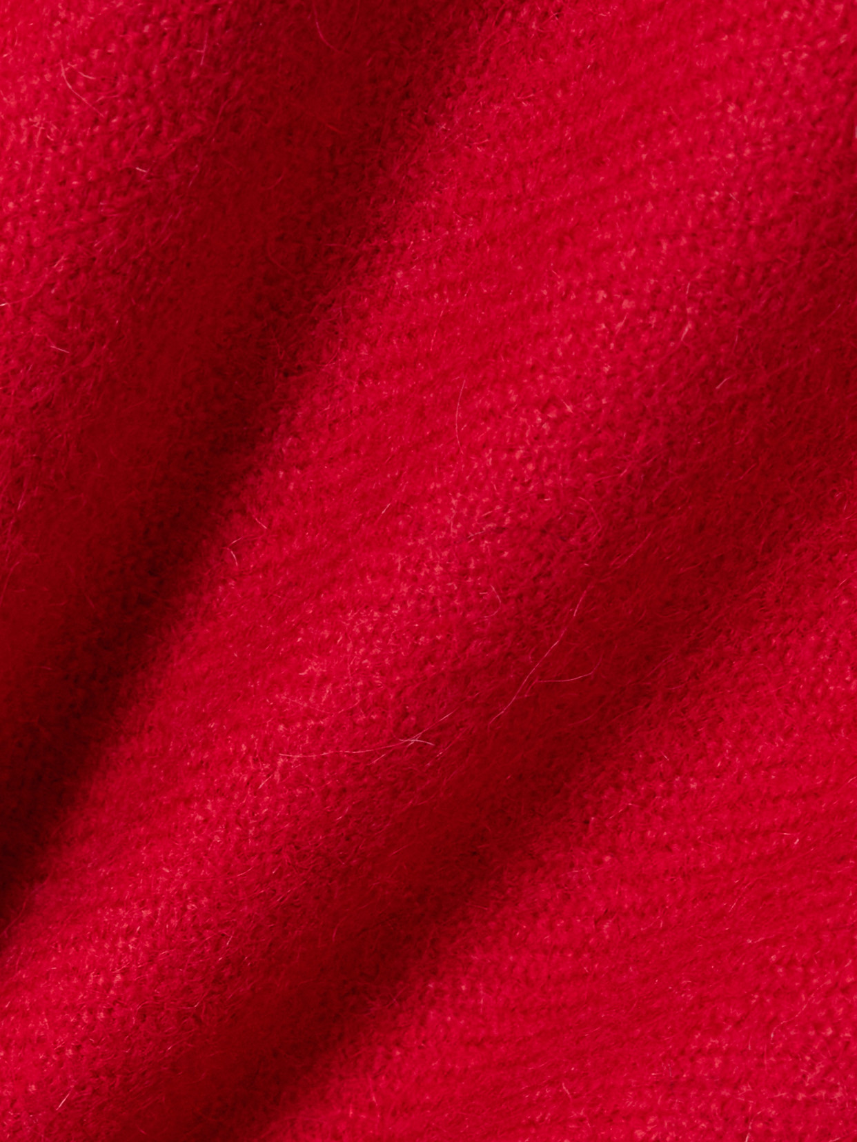 Giuliva Heritage The Aida Belted Wool And Mohair-blend Coat In Red