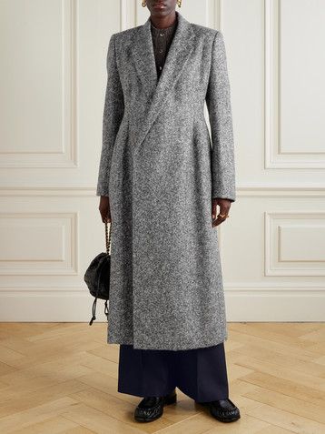 CARVEN Esperanto alpaca and wool-blend coat