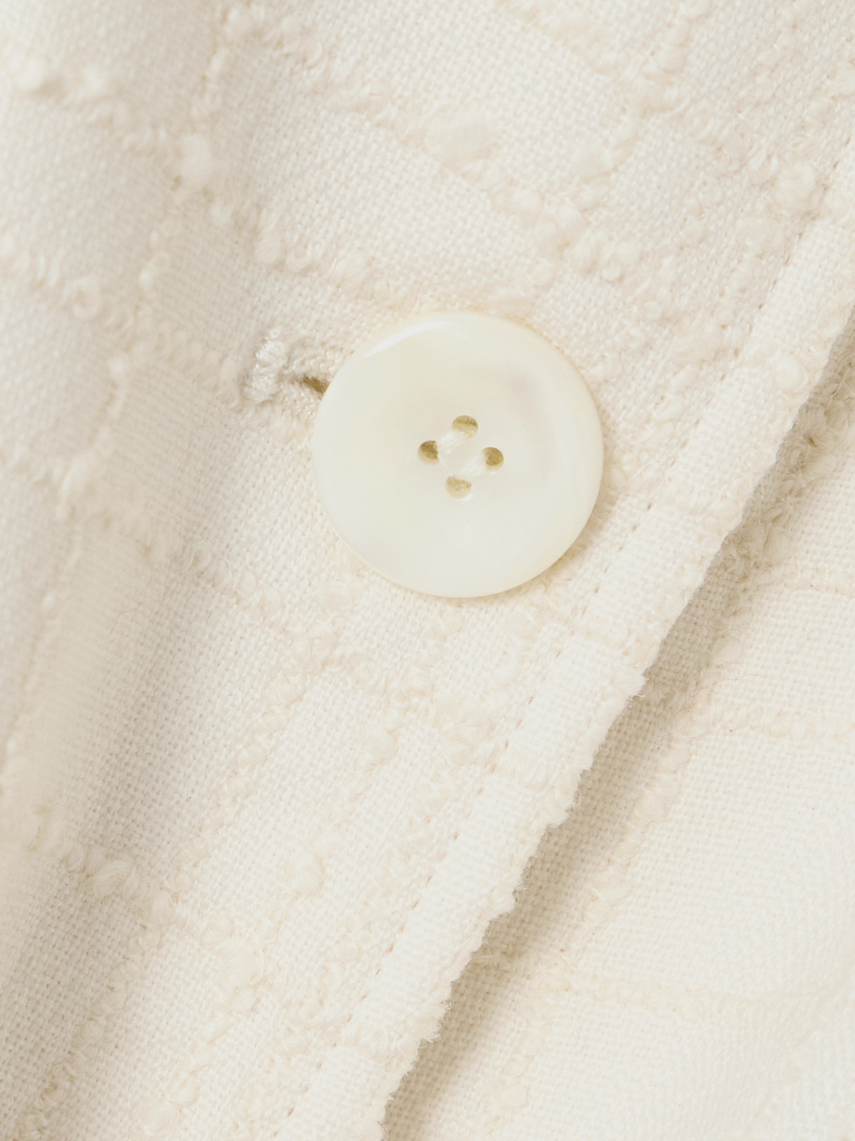 Giuliva Heritage The Vanessa Wool Bouclé-tweed Mini Dress In White