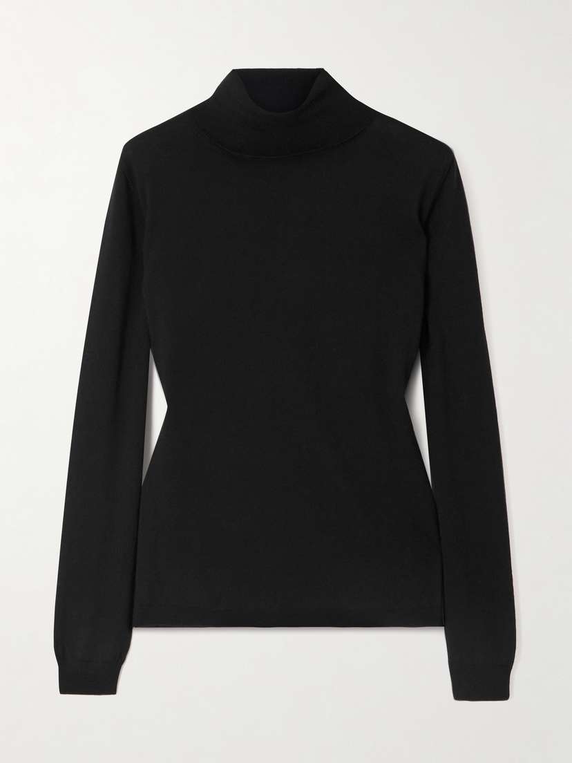 Giuliva Heritage The Arianna Wool Turtleneck Sweater