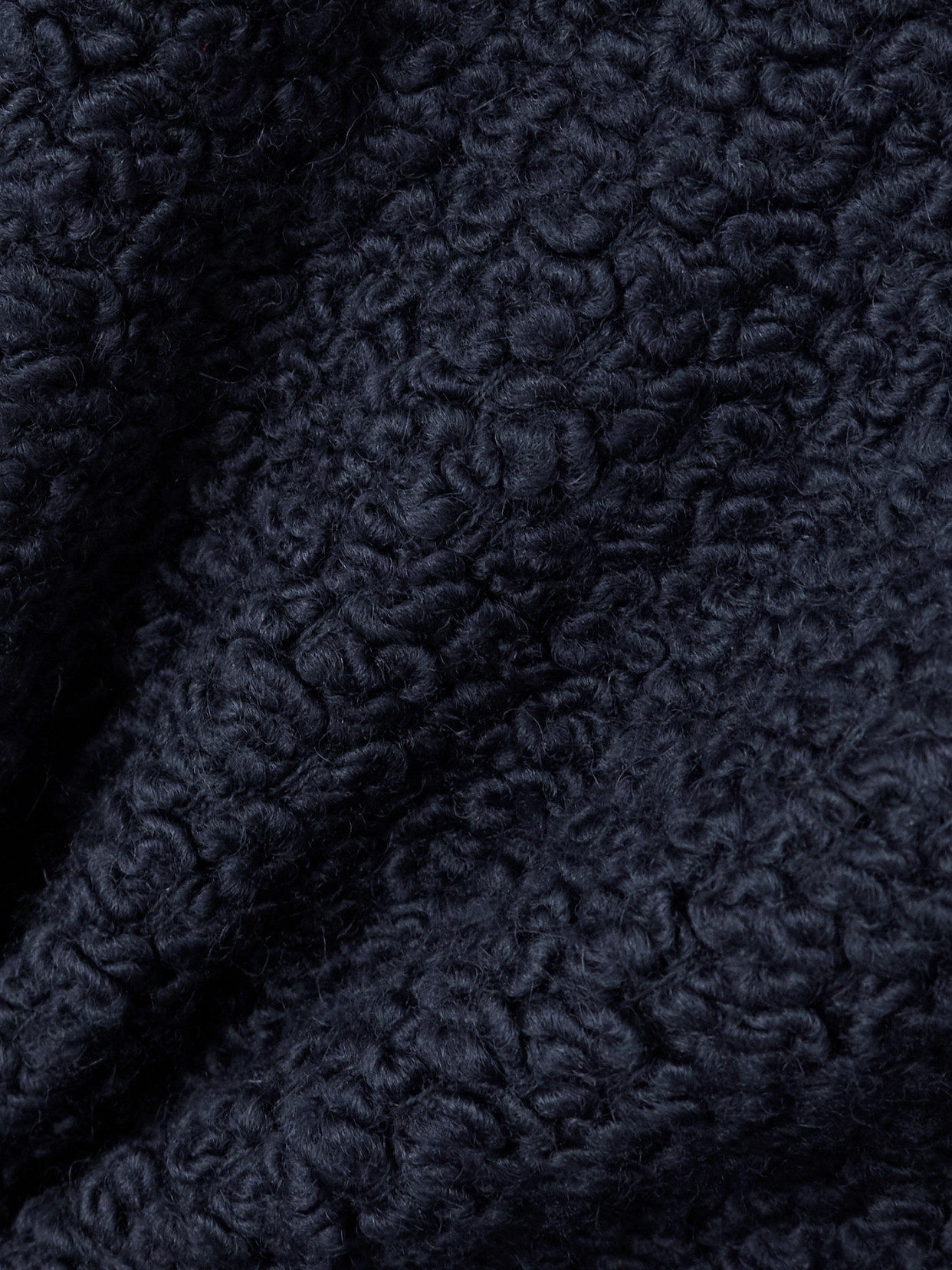 Giuliva Heritage The Lia Wool-blend Bouclé Vest In Blue