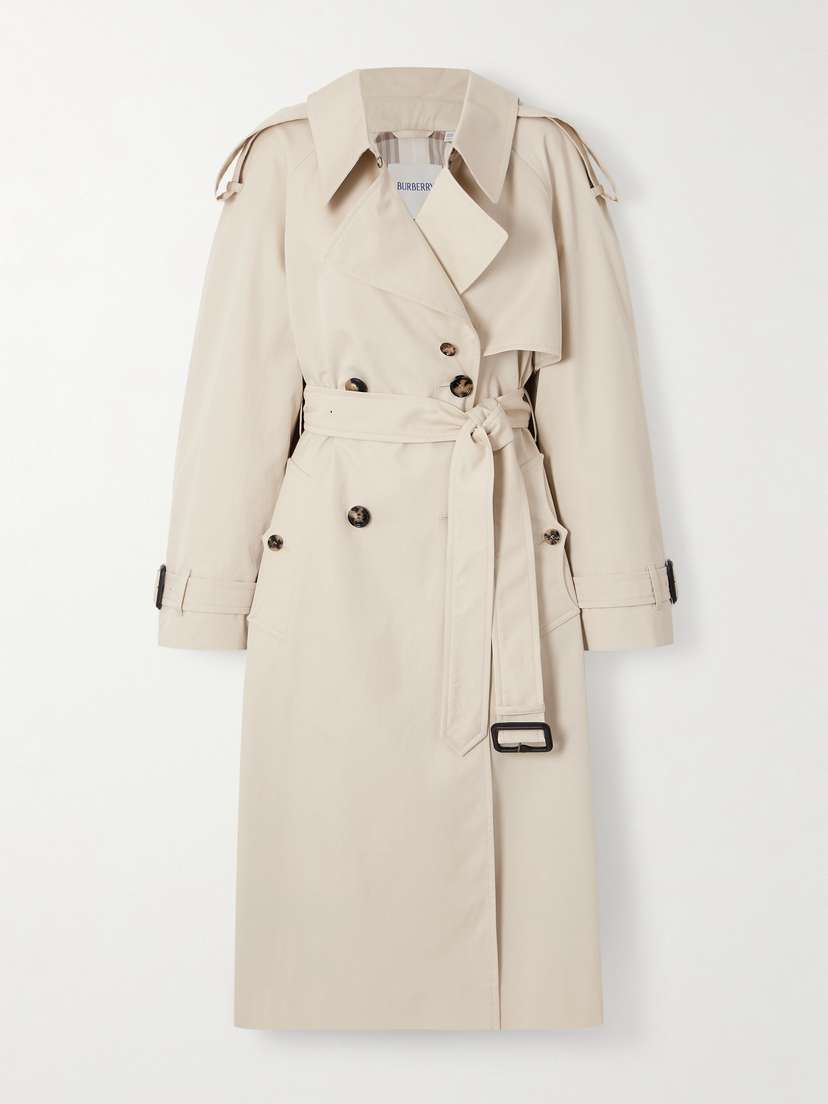 Burberry Fitzrovia Cotton-gabardine Trench Coat