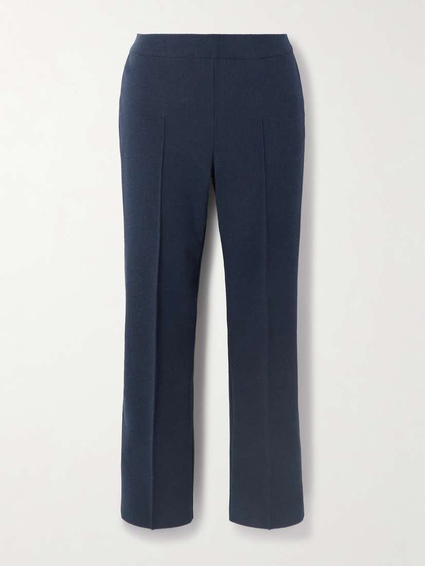 HIGH SPORT Geo Louis Cotton-blend Straight-leg Pants