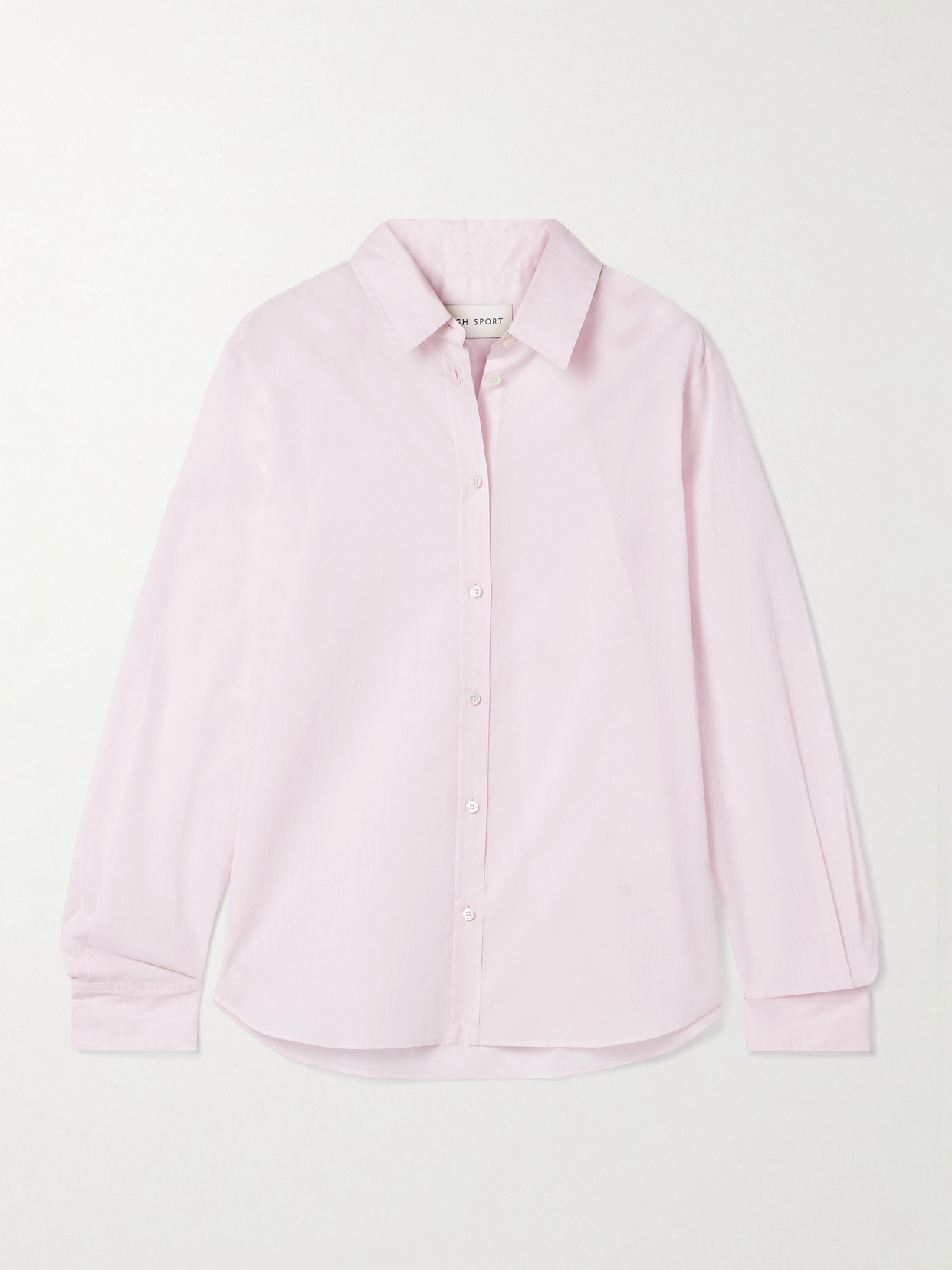 High Sport James Cotton-voile Shirt In Pink